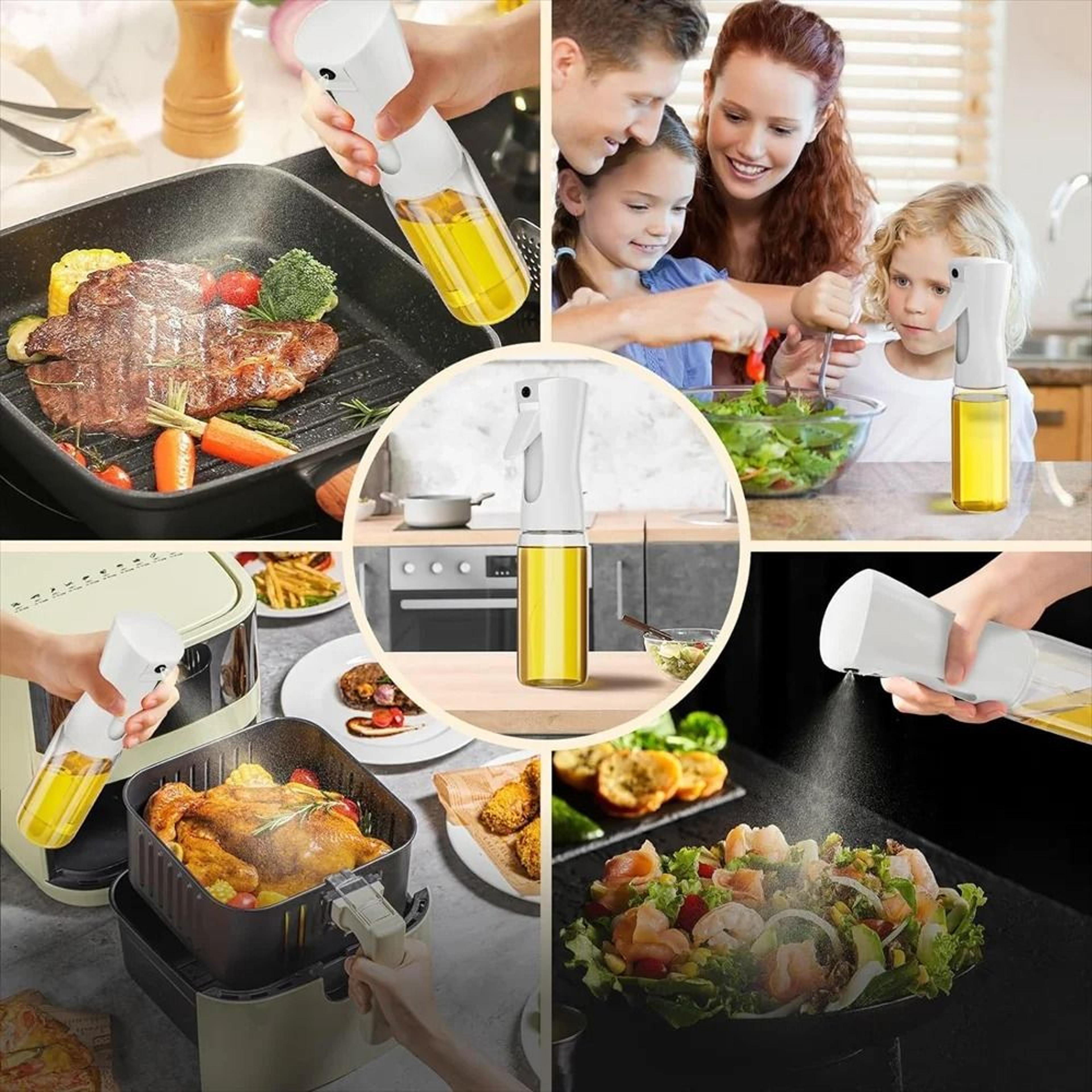 Premium Oil Spray For Cooking  FoodGrade Olive Oil Mist Dispenser  Reusable Kitchen Sprayer 5