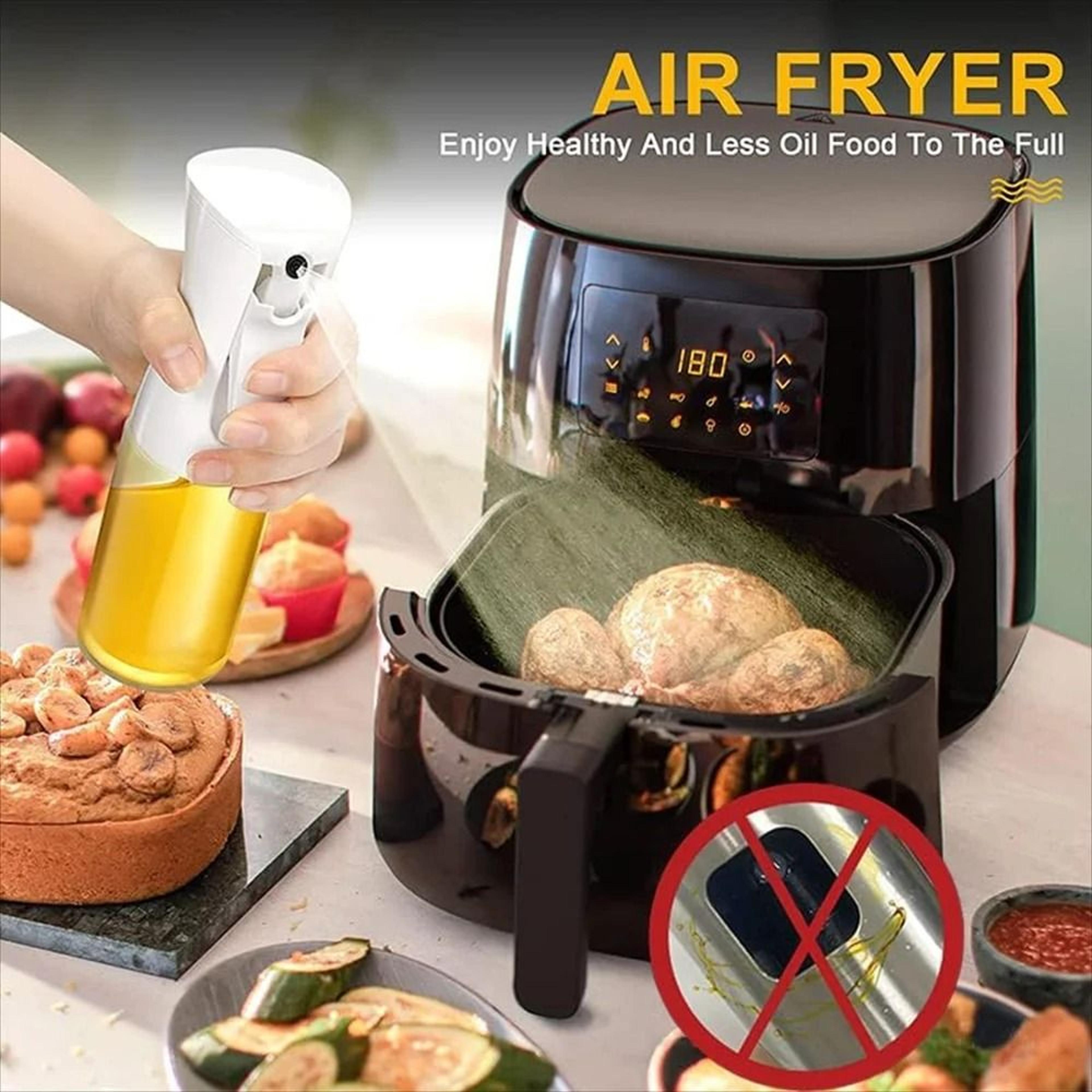 Professional Oil Spray Bottle For Kitchen  UltraFine Mist Dispenser For Air Fryer BBQ And Salad 1