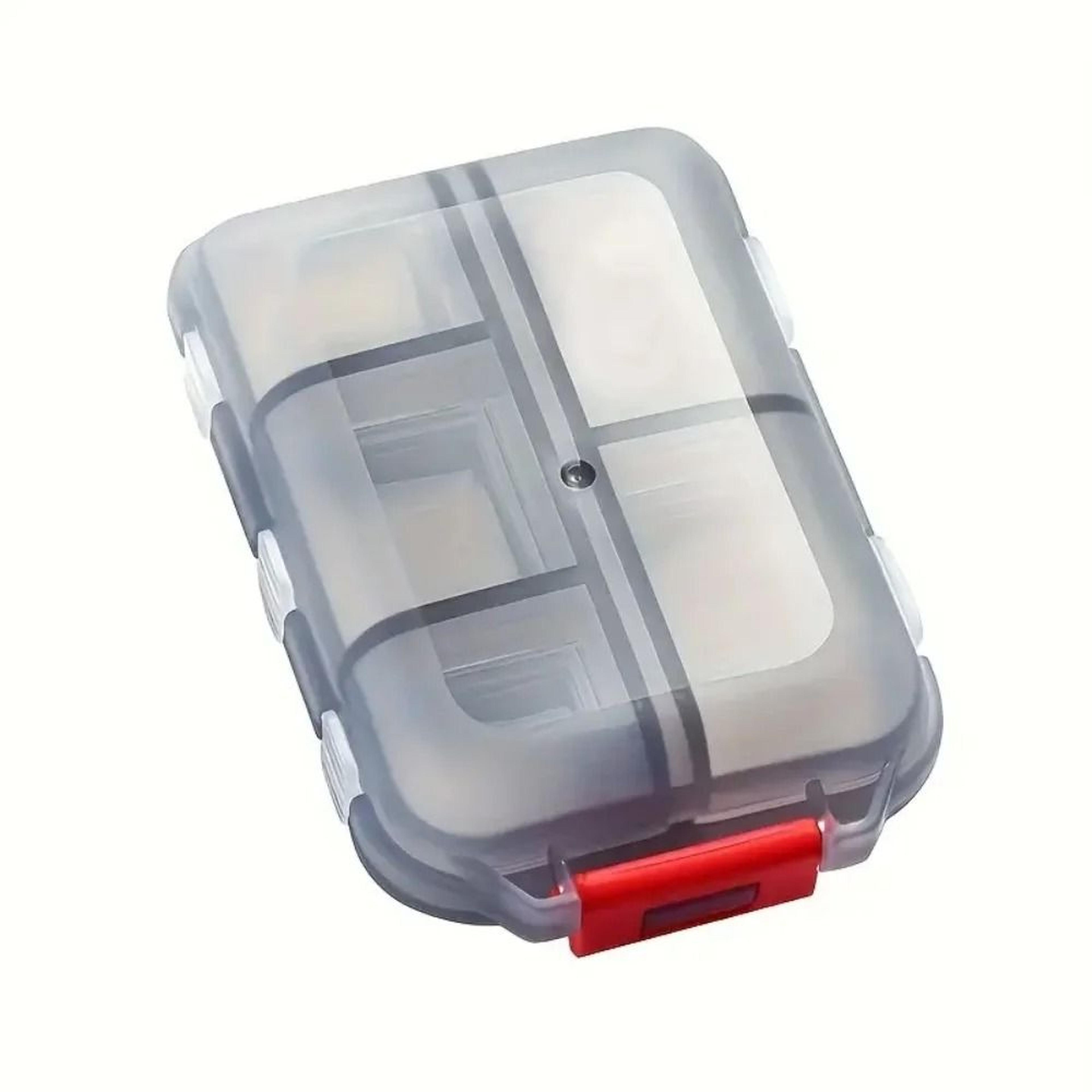 Premium 10Cell Portable Medicine Box  Waterproof  MoistureProof Travel Pill Organizer 9