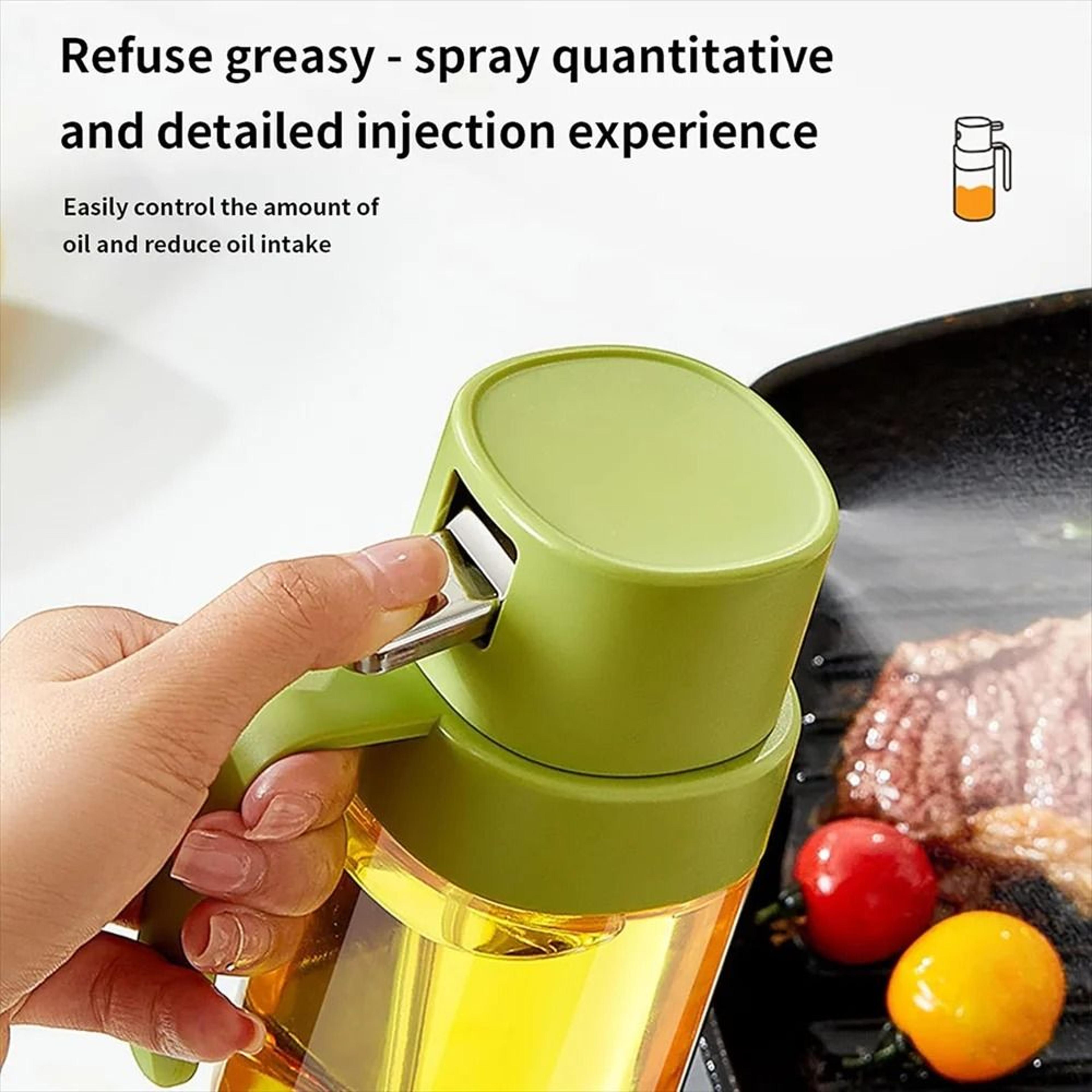 Premium 200ml Glass Olive Oil Sprayer  Continuous Mist Bottle For Air Frying  Healthy Cooking 2