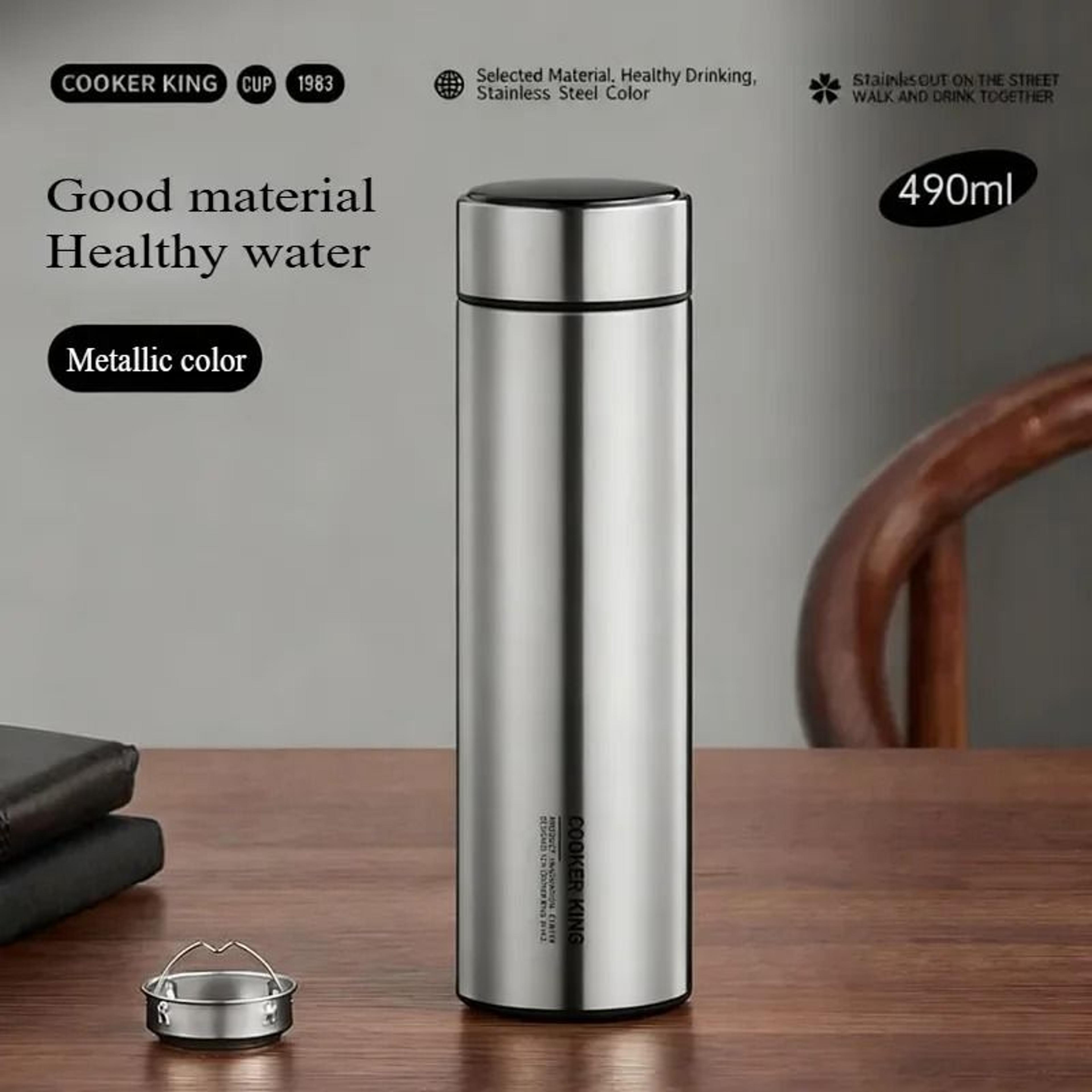 COOKER KING 490ml Stainless Steel Business Tea Cup  Yun Dao Series Premium Office Thermos 6
