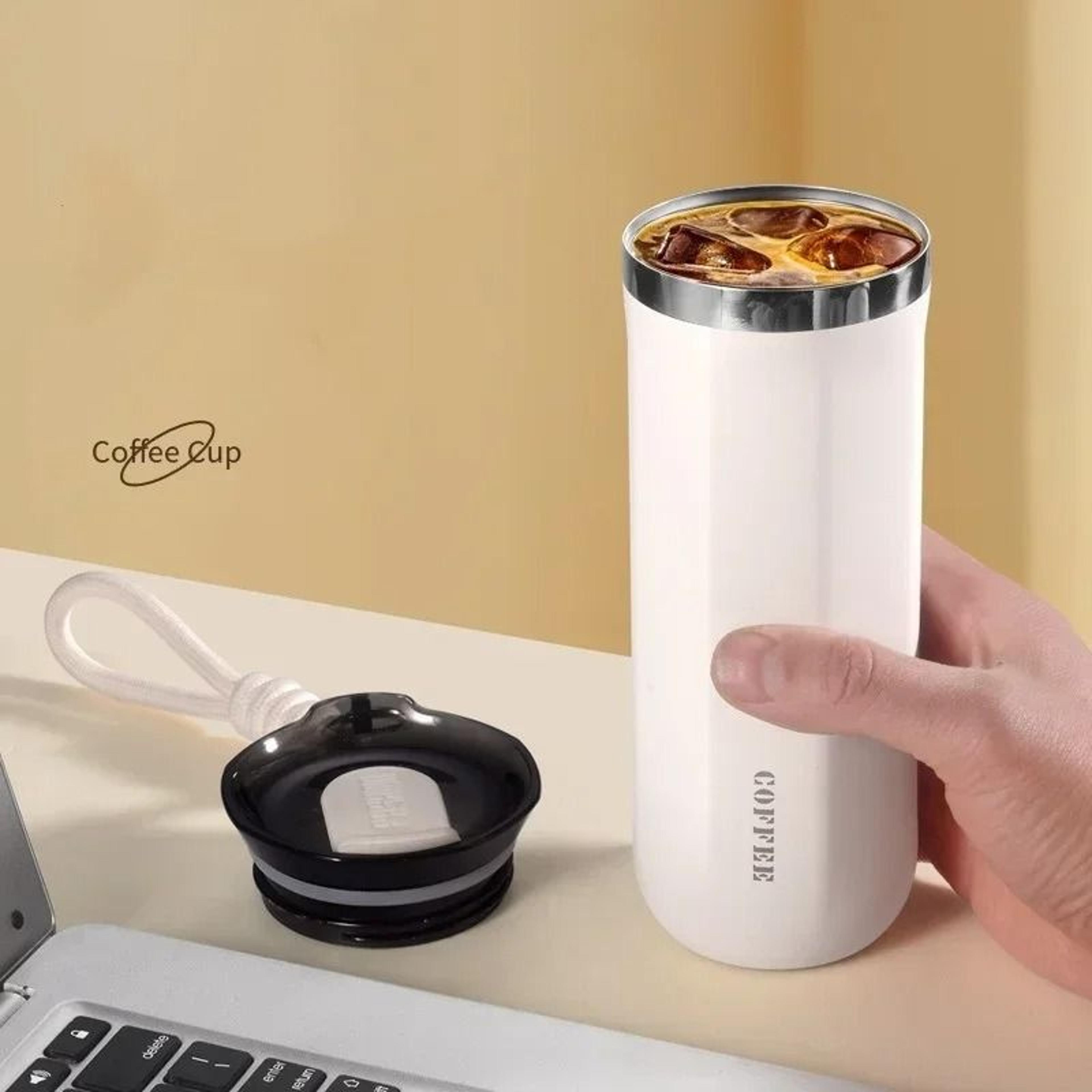premium thermal insulated business mug – 304 stainless steel leakproof portable coffee cup