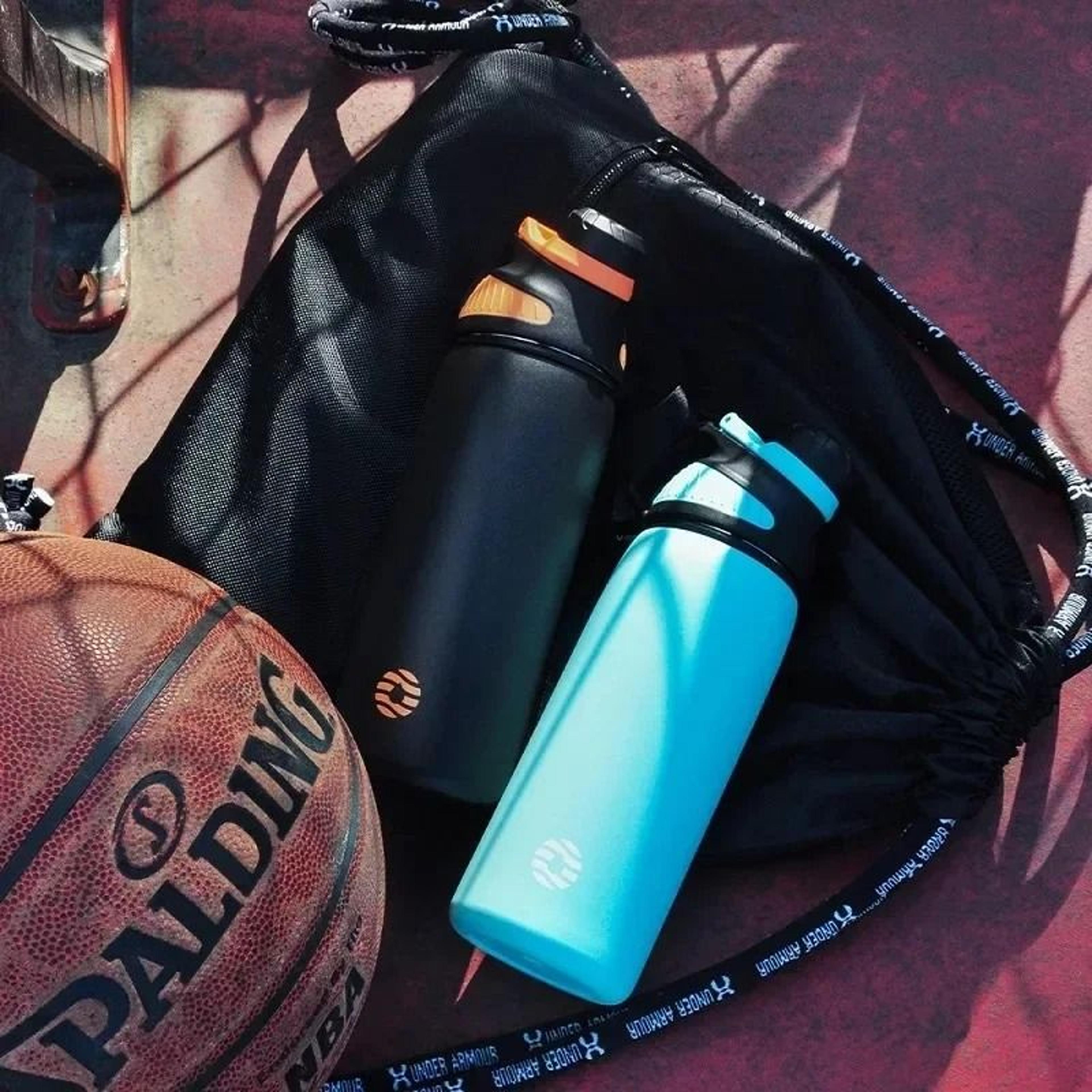 Fjbottle Magnetic Lid Thermos  1000ML DoubleWall Vacuum Insulated Water Bottle 4