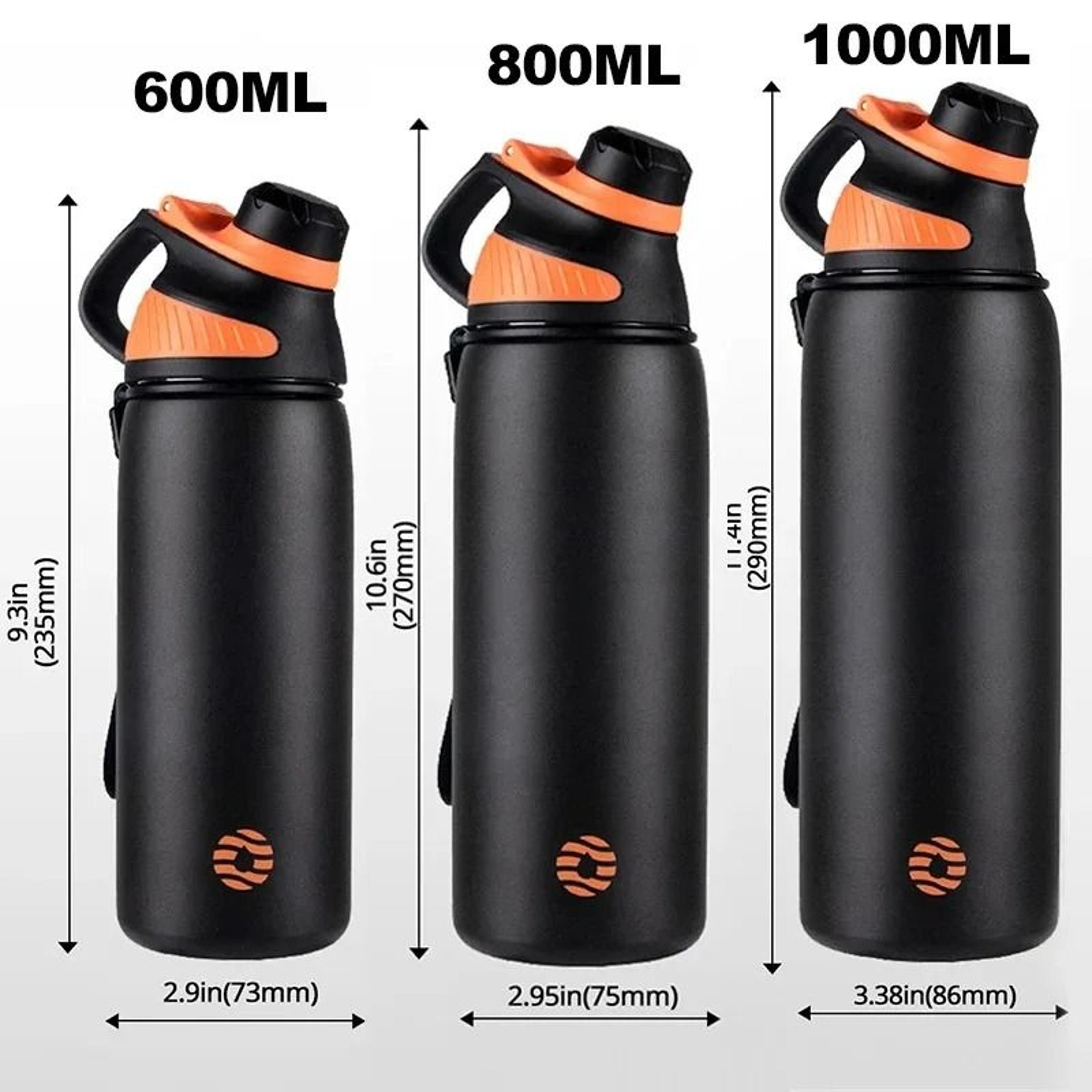 Fjbottle Magnetic Lid Thermos  1000ML DoubleWall Vacuum Insulated Water Bottle 5