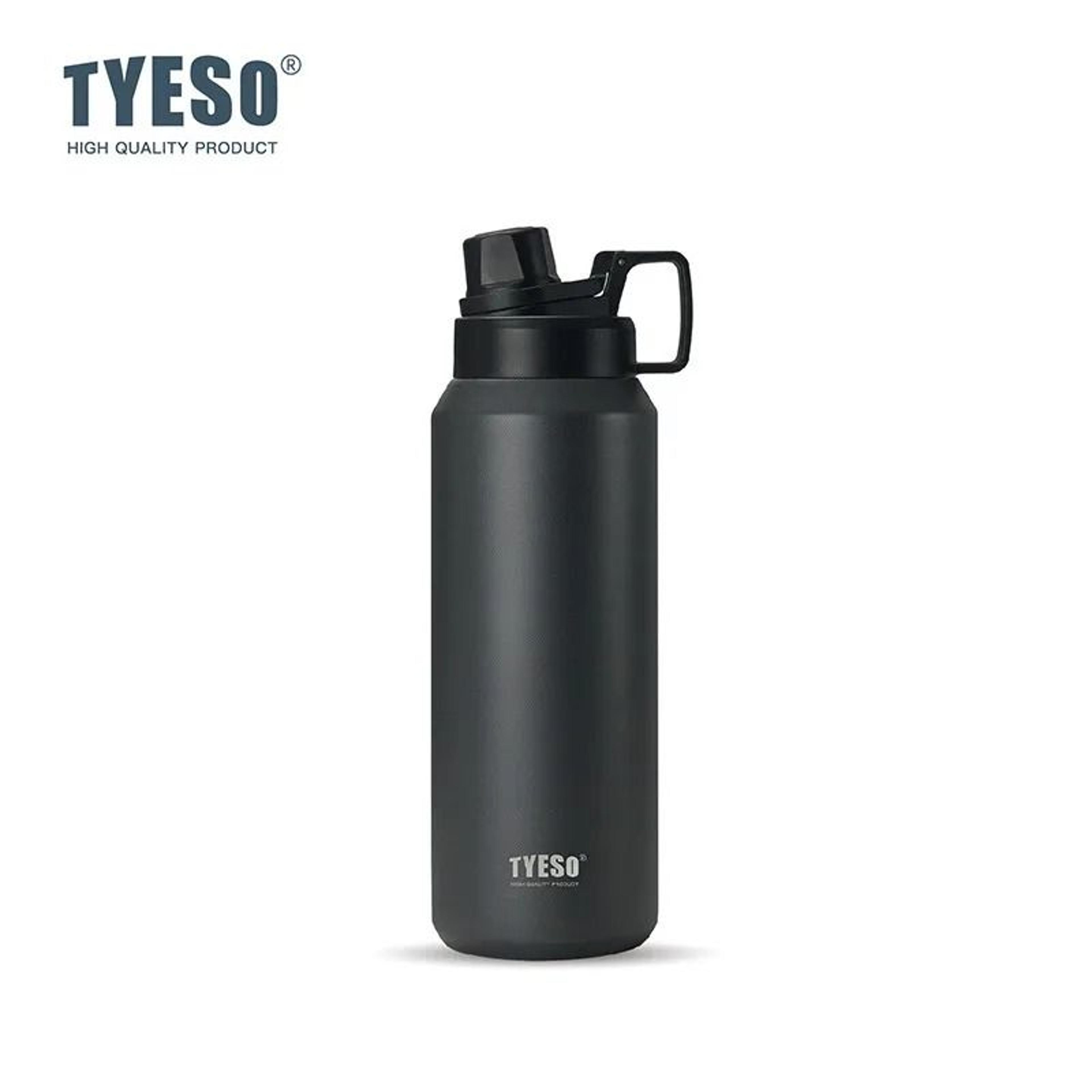 TYESO Large Capacity Sports Thermos  Matte Stainless Steel Outdoor Water Kettle 6