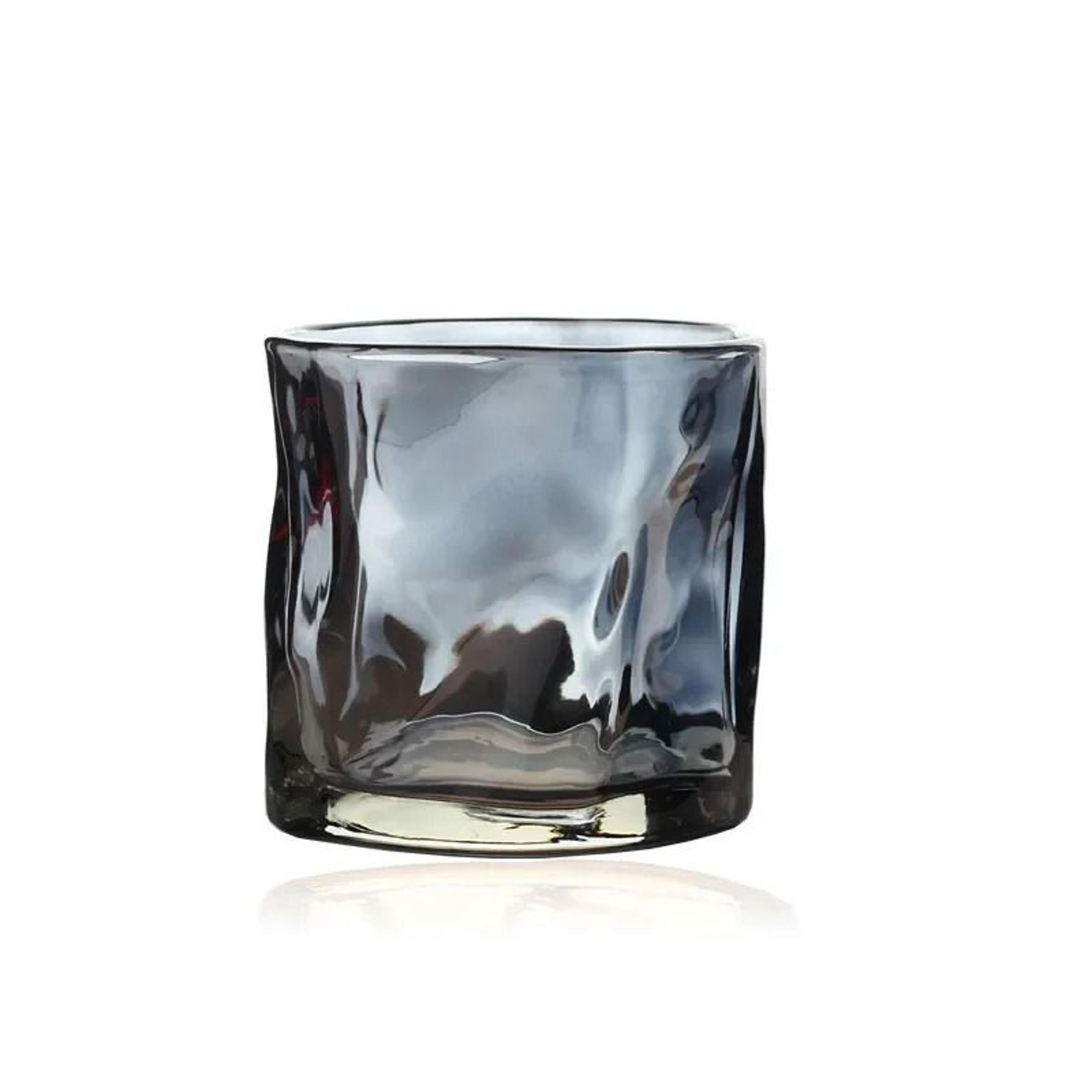 Artisanal Glacier Glass Mug  190ml Irregular Whiskey  Coffee Cup 9