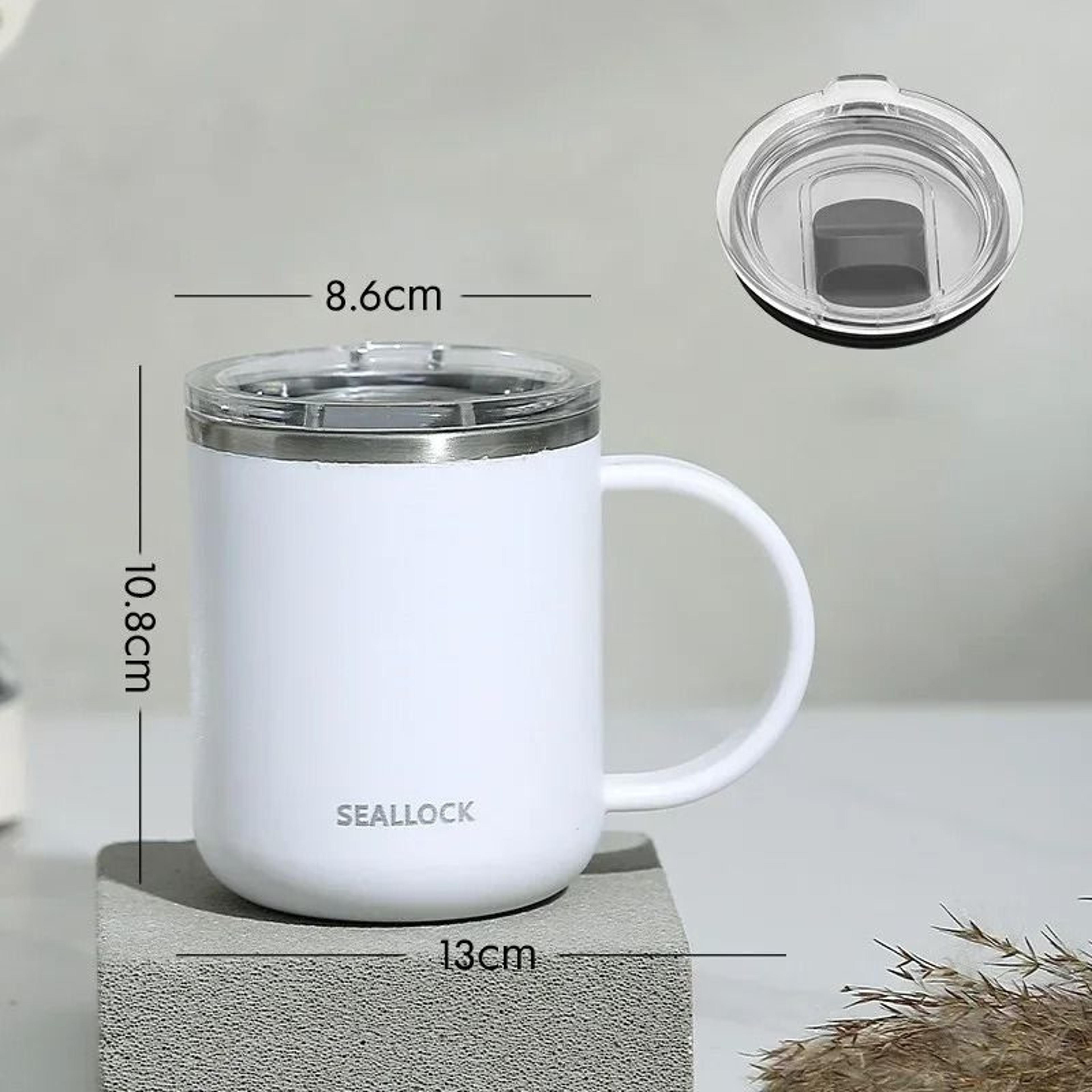 304 Stainless Steel Insulated Water Cup  450ml AntiScalding Milk  Juice Mug With Lid 10