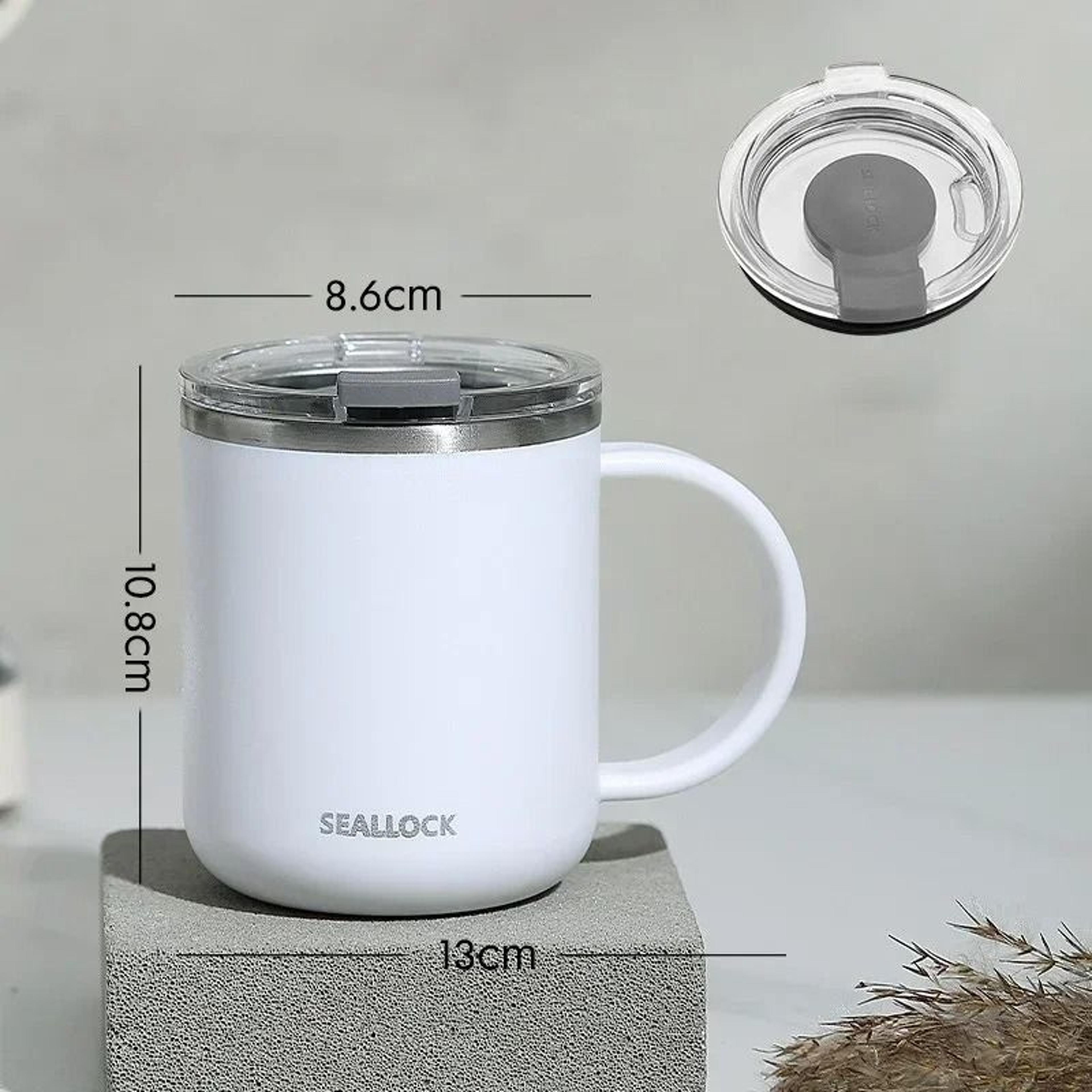 304 Stainless Steel Insulated Water Cup  450ml AntiScalding Milk  Juice Mug With Lid 13