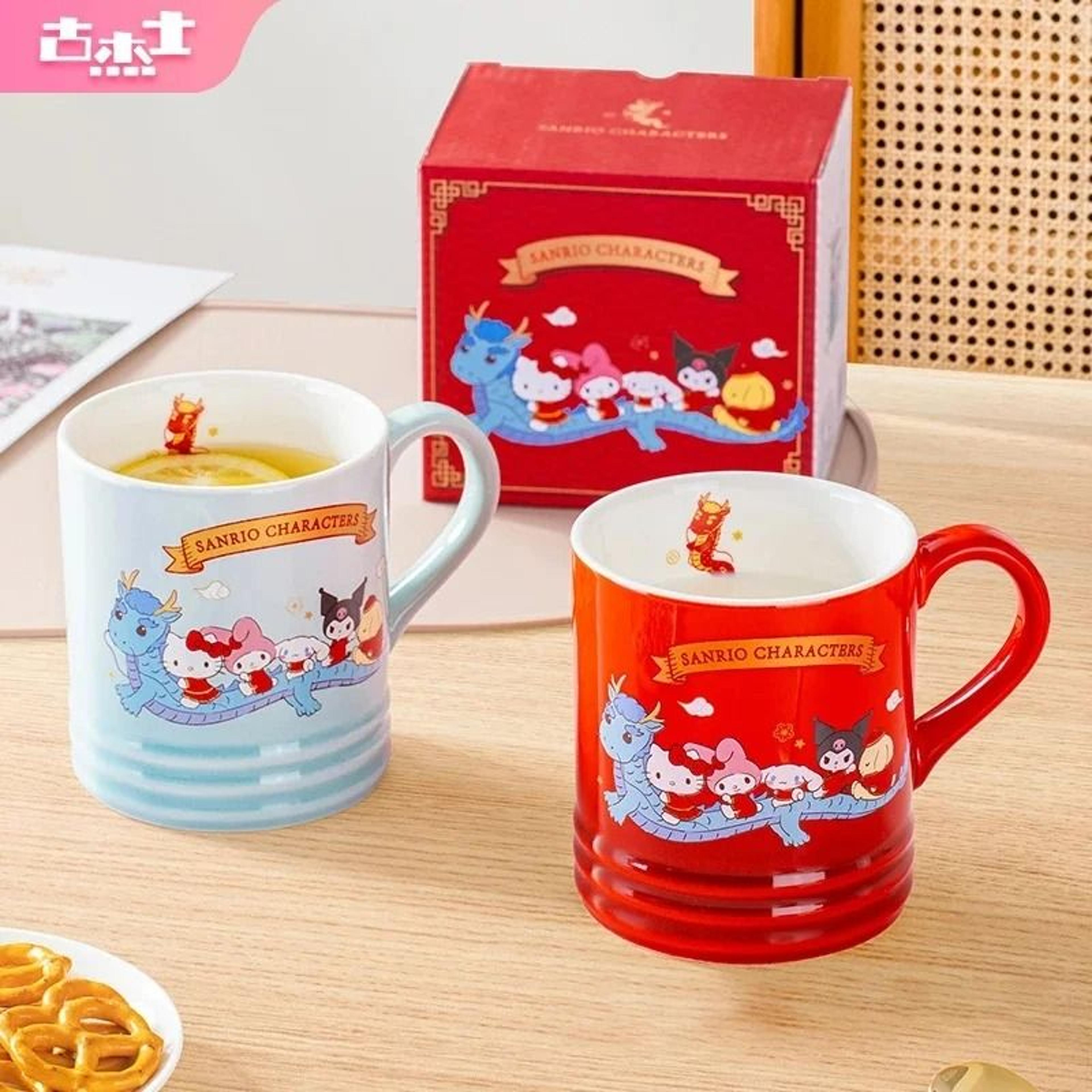 Sanrio My Melody Ceramic Mug  320ml Creative Cartoon Coffee  Milk Cup 1