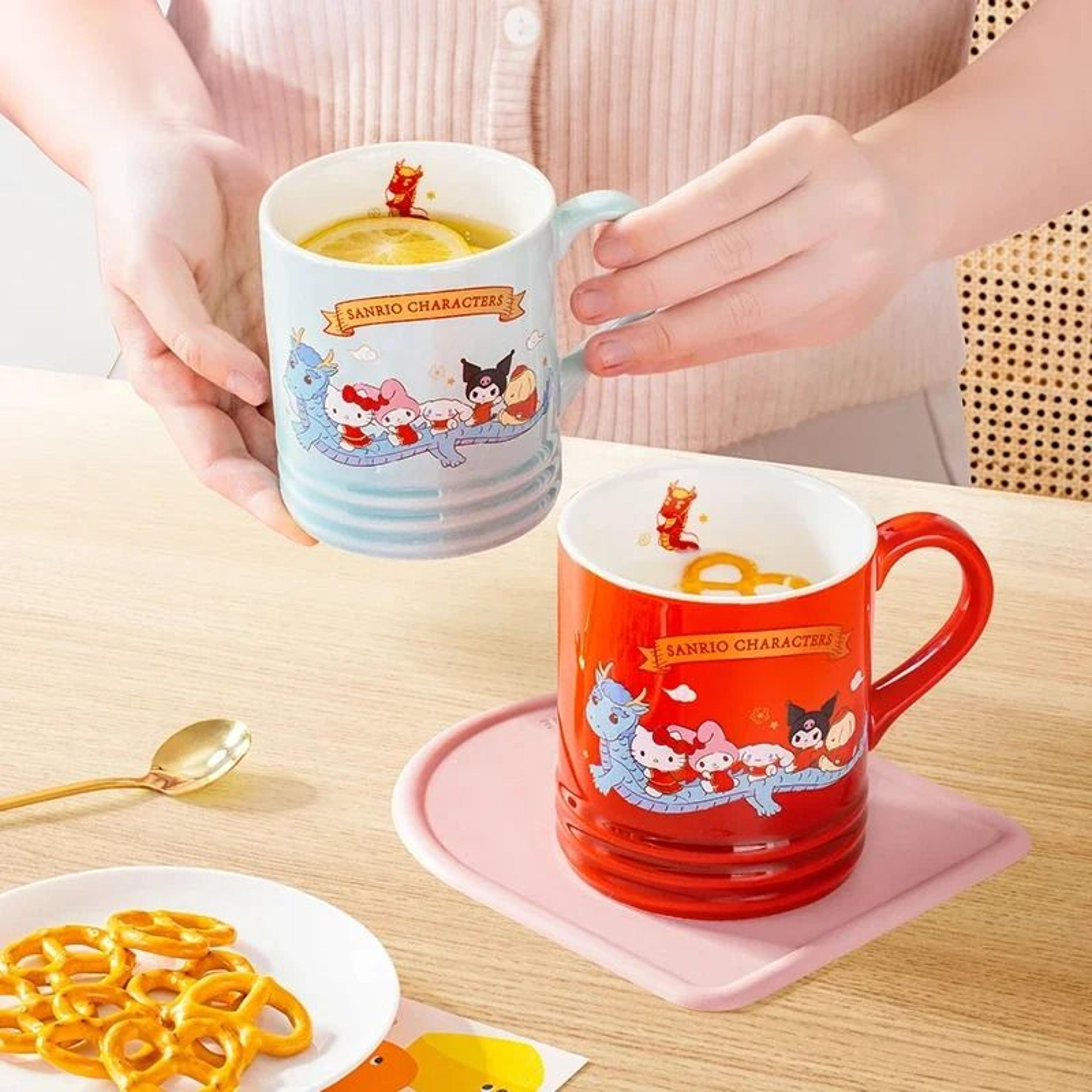 Sanrio My Melody Ceramic Mug  320ml Creative Cartoon Coffee  Milk Cup 3