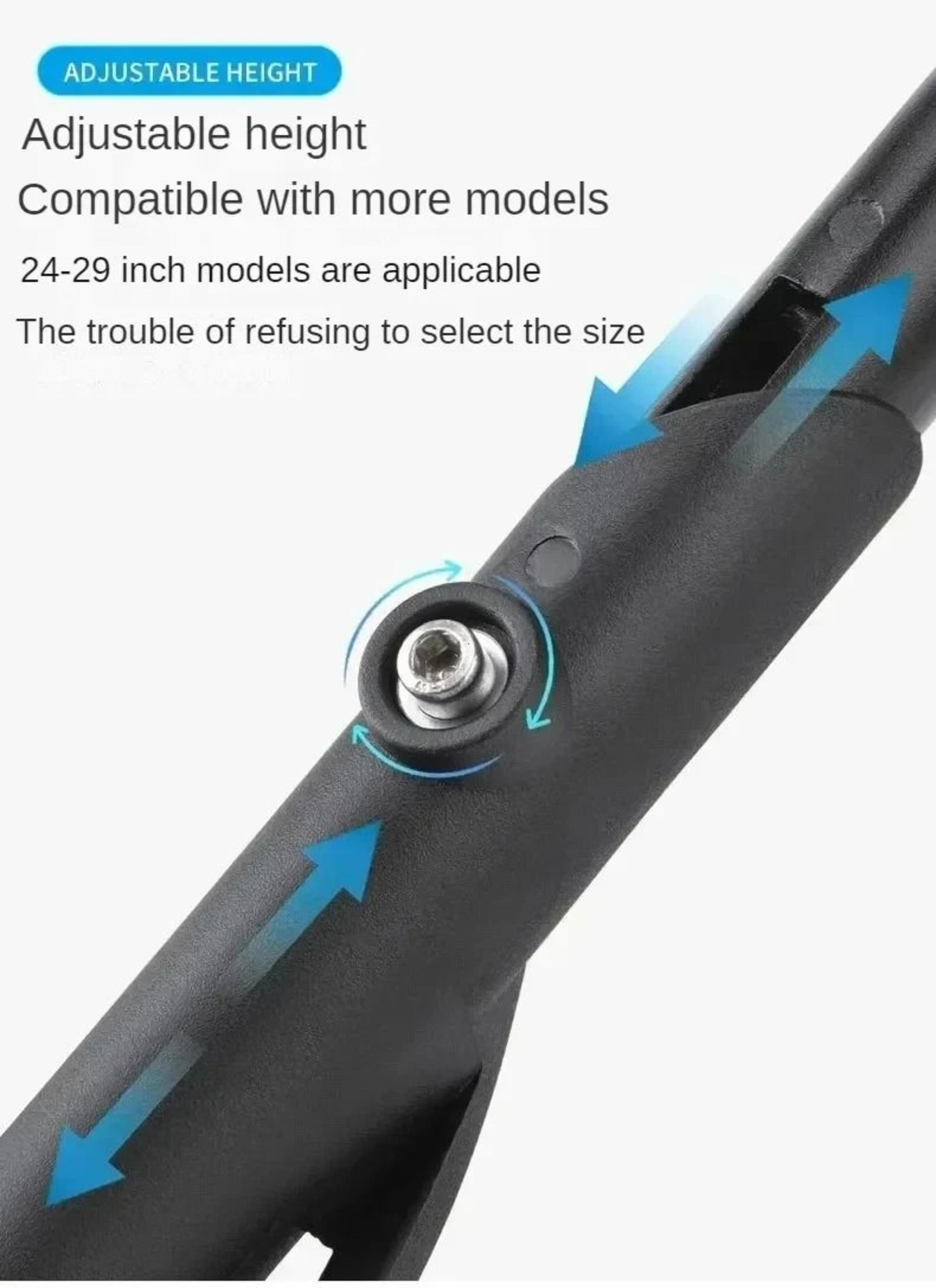 Adjustable Aluminum Alloy Bike Kickstand  Universal Side Stand For MTB Electric  Snow Bikes 4