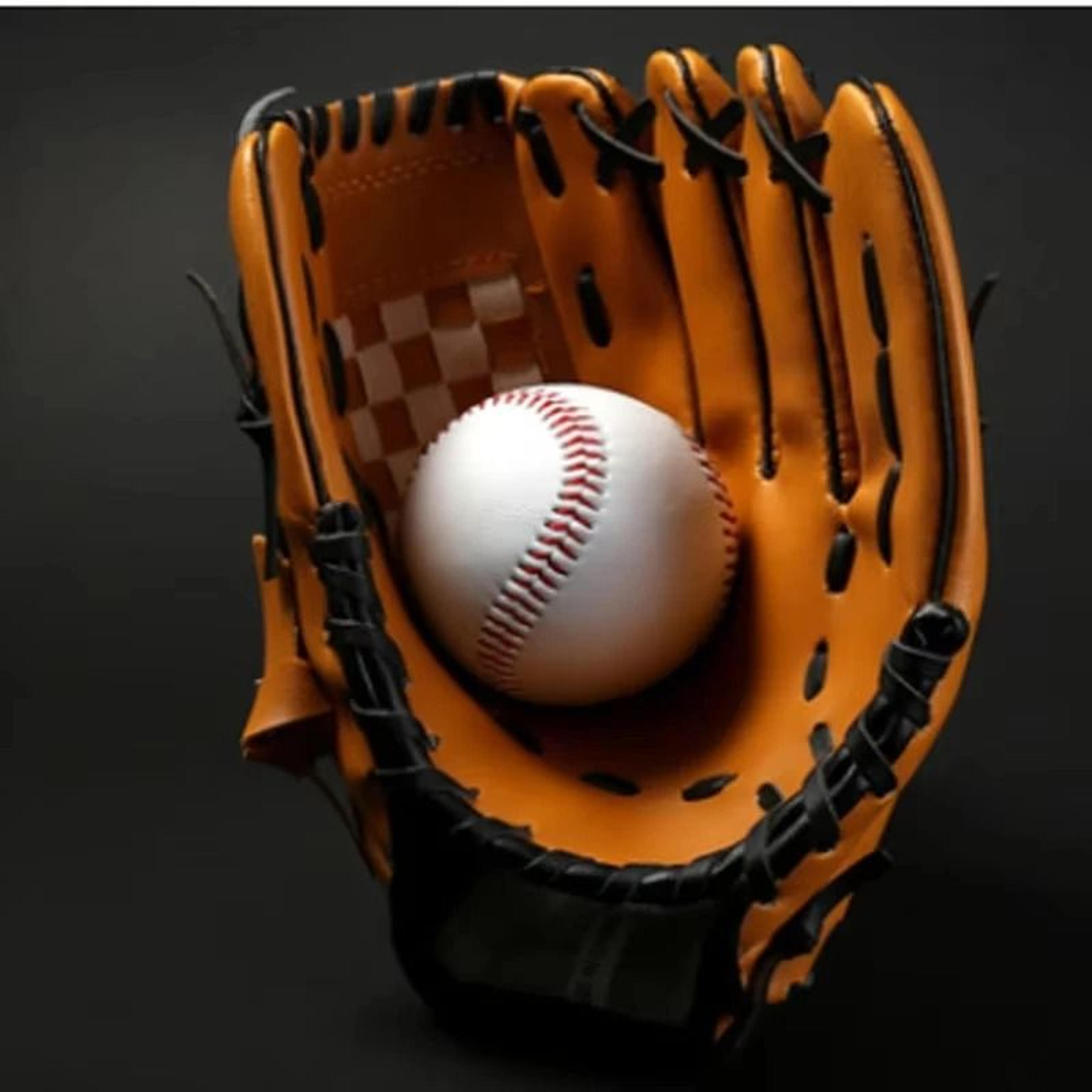 Outdoor Training Baseball Glove  95 Synthetic Leather Softball Practice Equipment For Kids  Adults 4