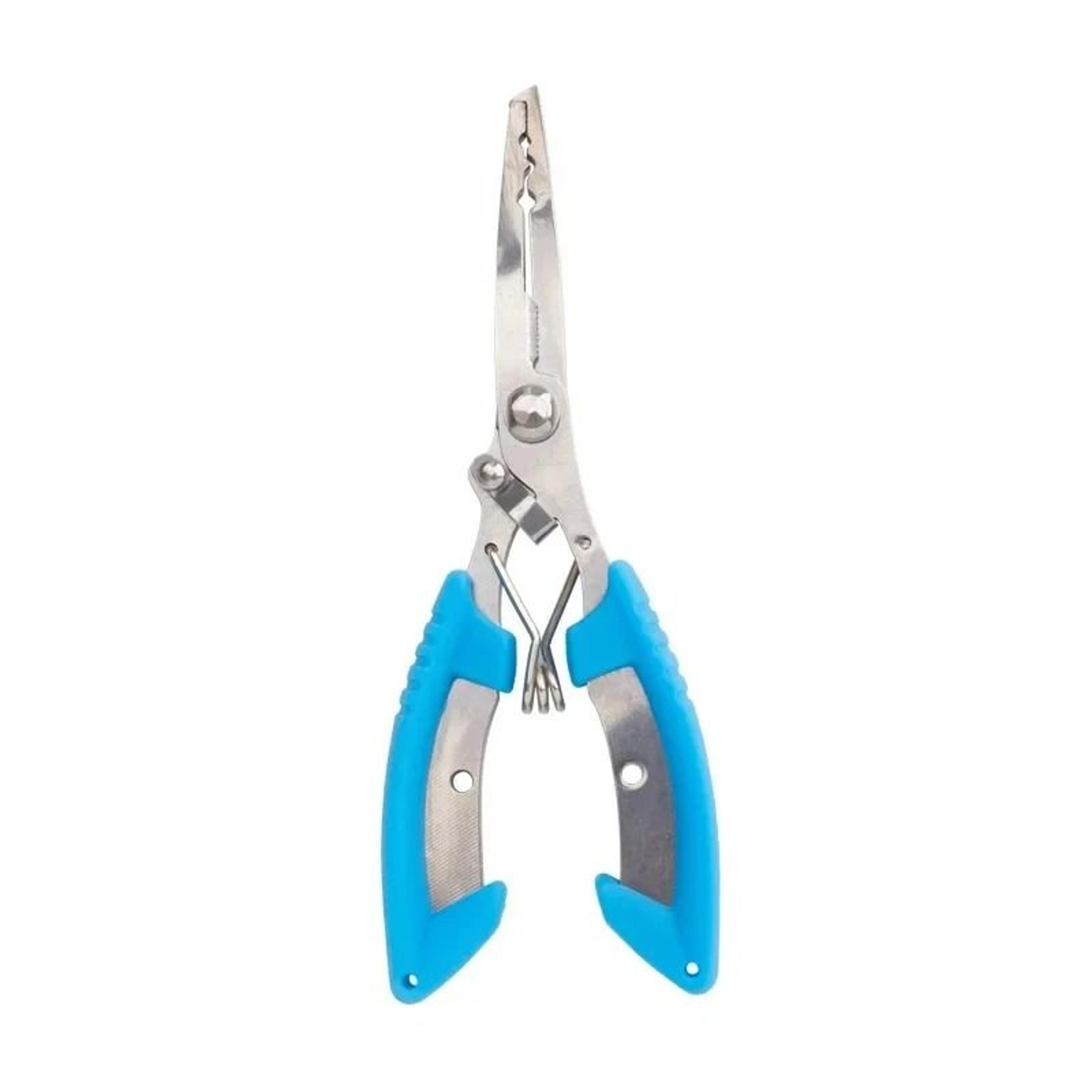Stainless Steel Fishing Pliers  Durable Line Cutter Hook Remover  AntiSlip Grip 10