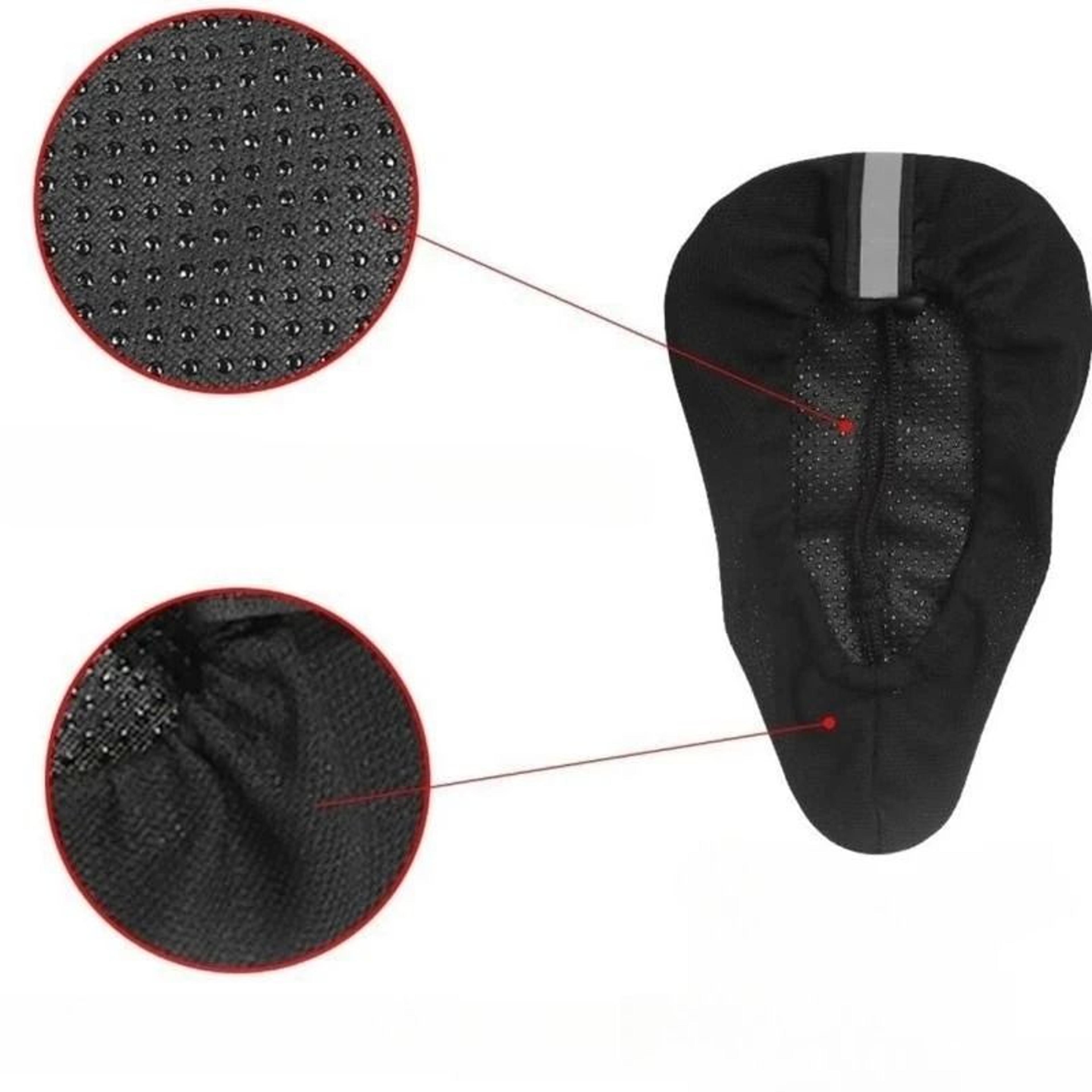 Soft 3D Padded Cycling Saddle Cover  Breathable Foam Seat Cushion For MTB  Road Bikes 5