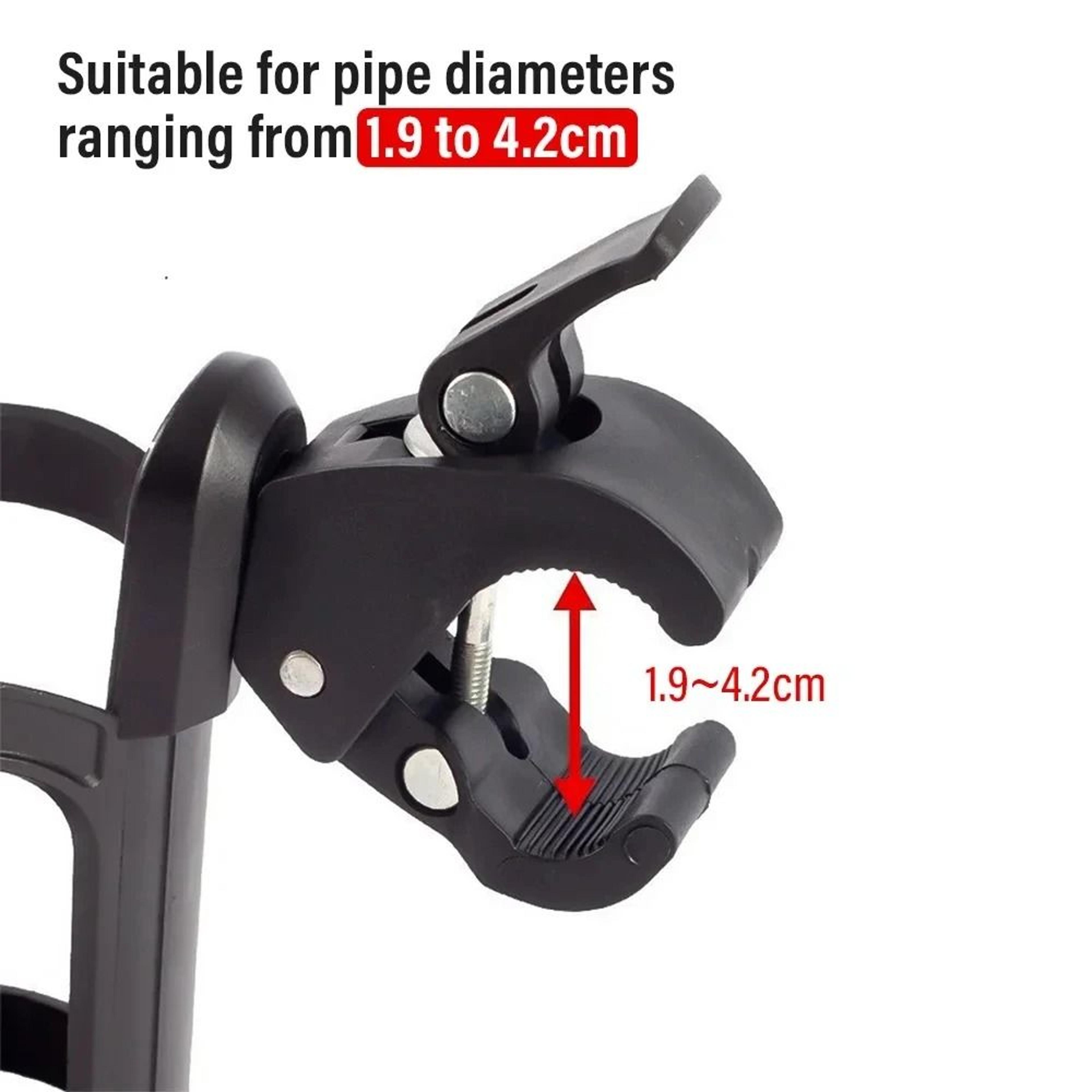 Universal 2in1 Bicycle  Stroller Cup Holder  ToolFree Mounting For MTB Road And Baby Carts 5