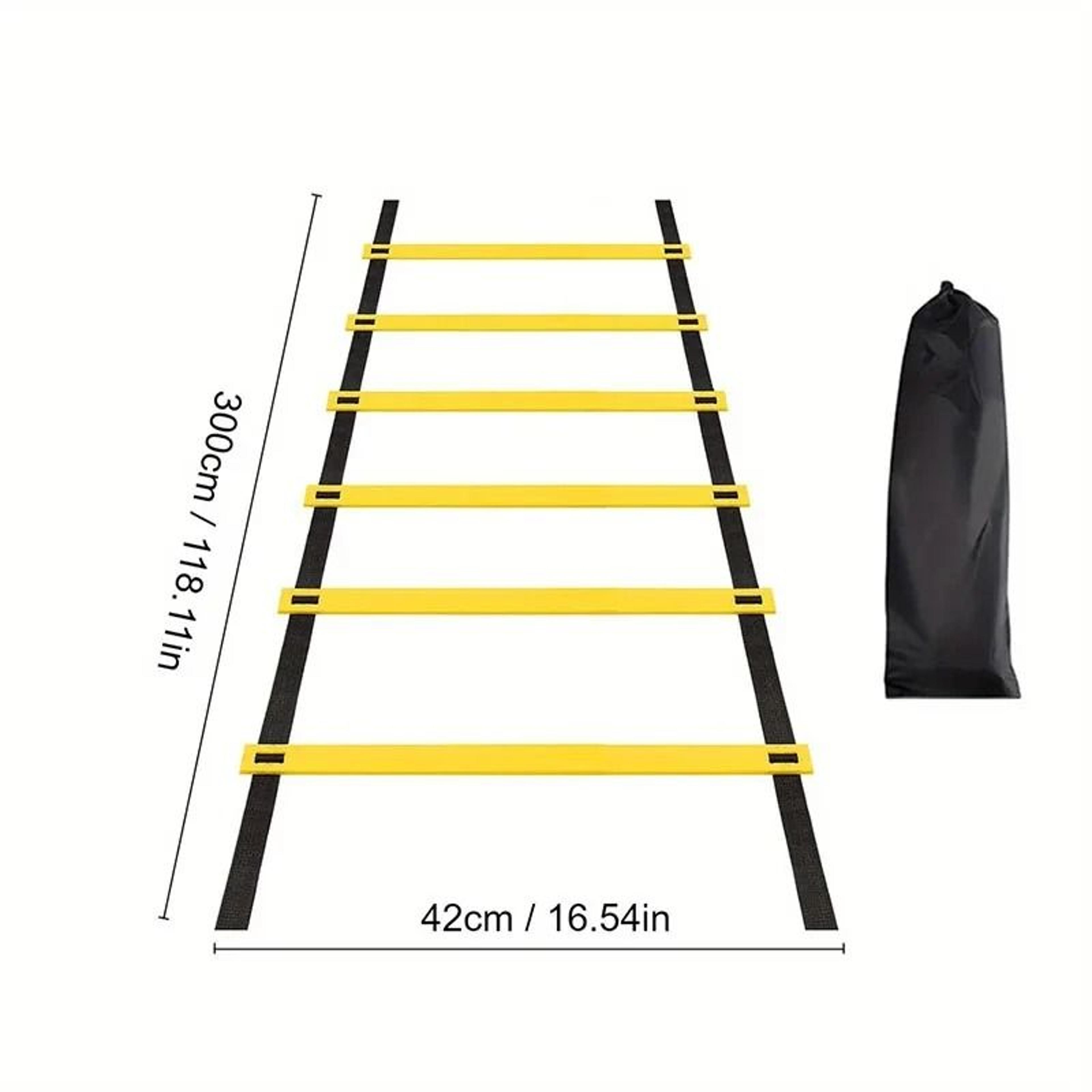 Speed Agility Training Ladder  HeavyDuty Nylon Straps For Football  MultiSport Flexibility 7