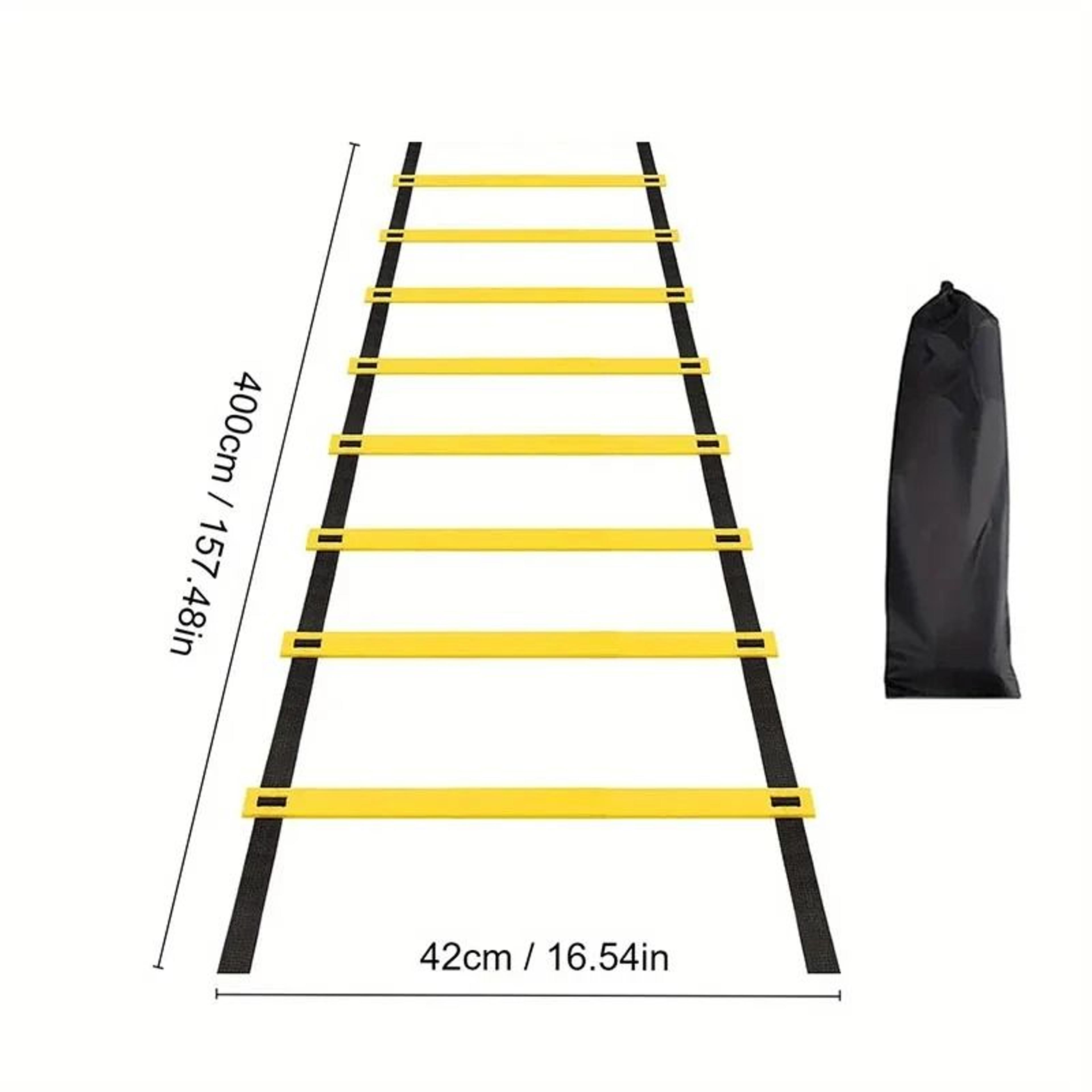 Speed Agility Training Ladder  HeavyDuty Nylon Straps For Football  MultiSport Flexibility 8