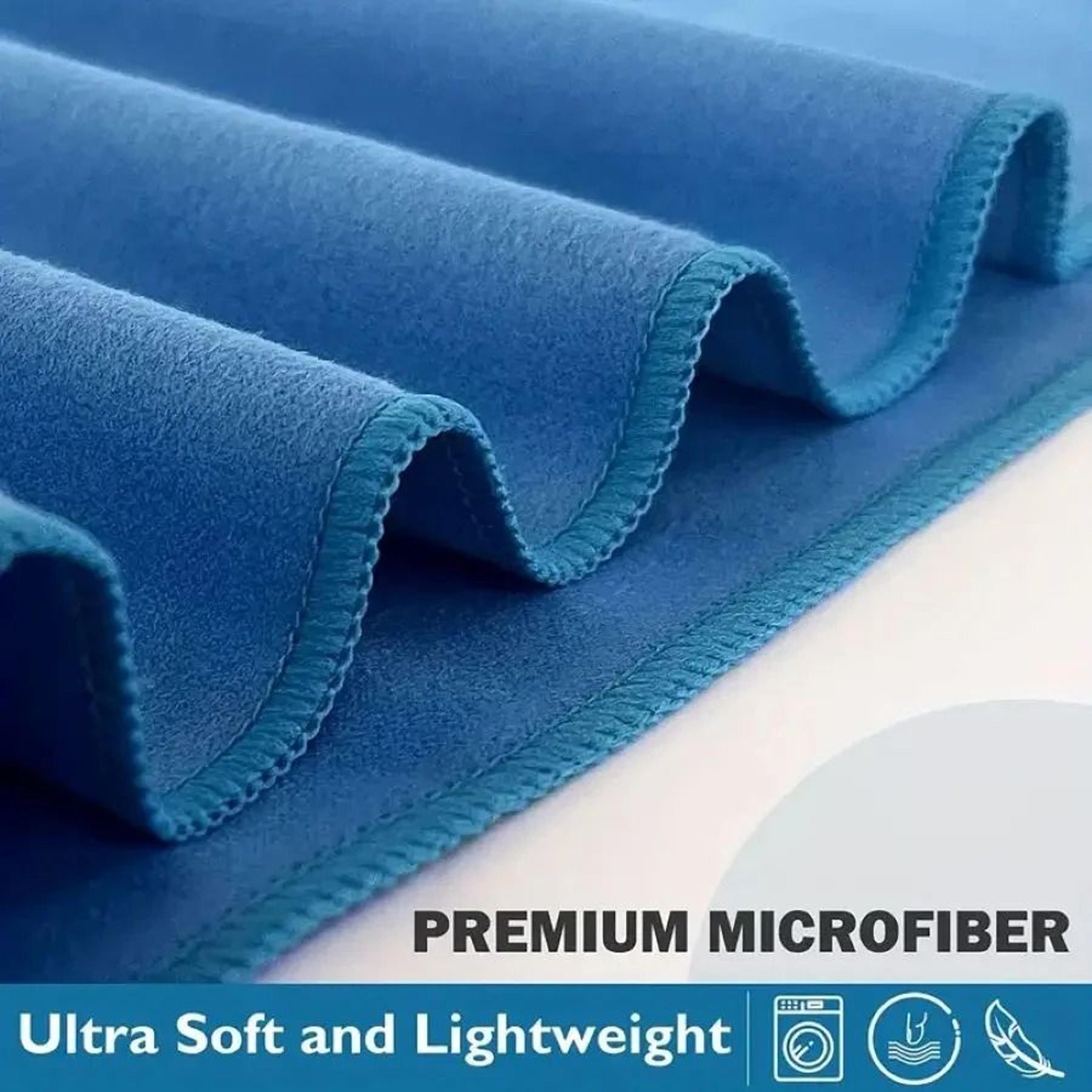 Premium Microfiber QuickDry Towel  Sandproof  Lightweight For Beach Gym And Travel 4