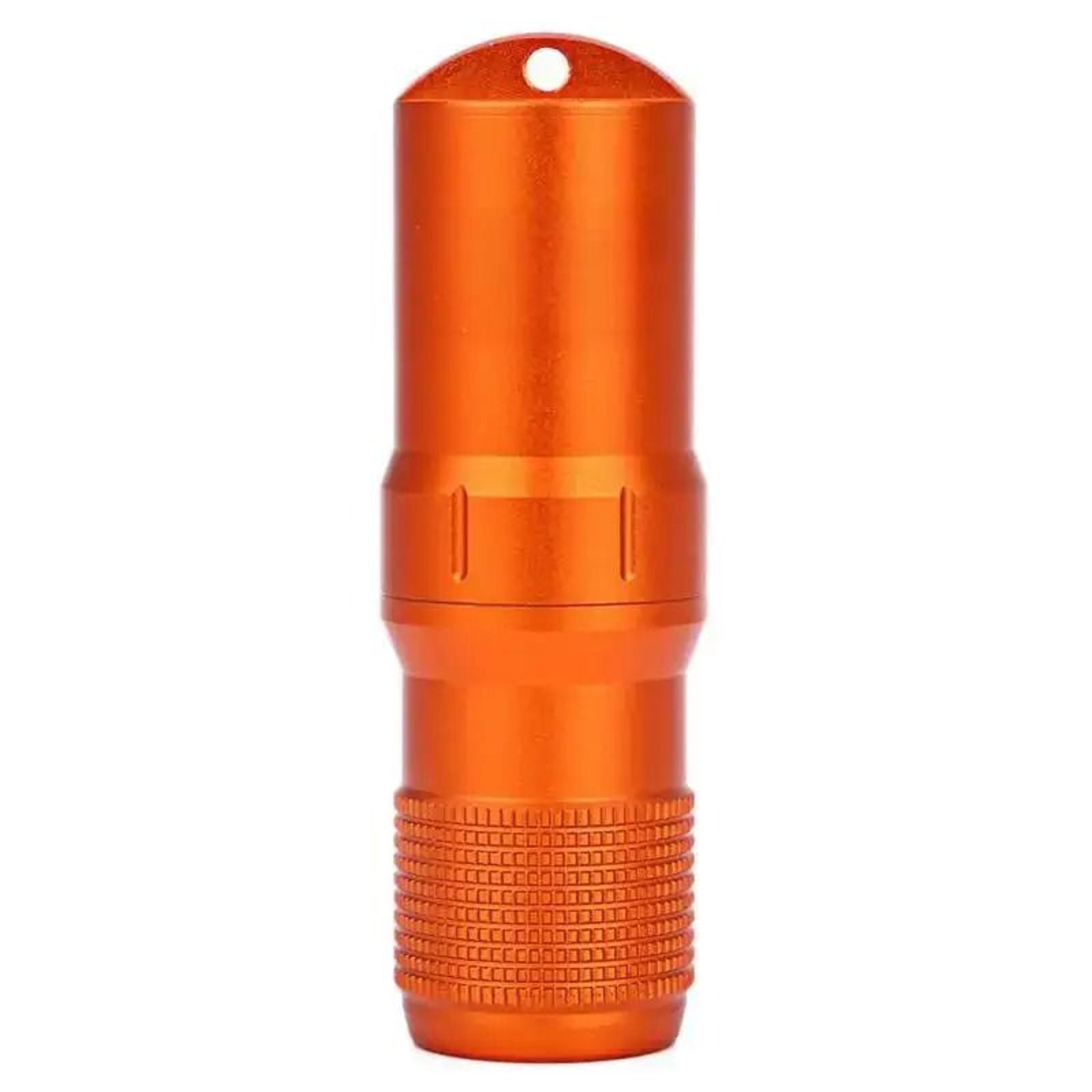 EDC Waterproof Survival Capsule Box  3in1 Pill Match  Emergency Storage Container 8