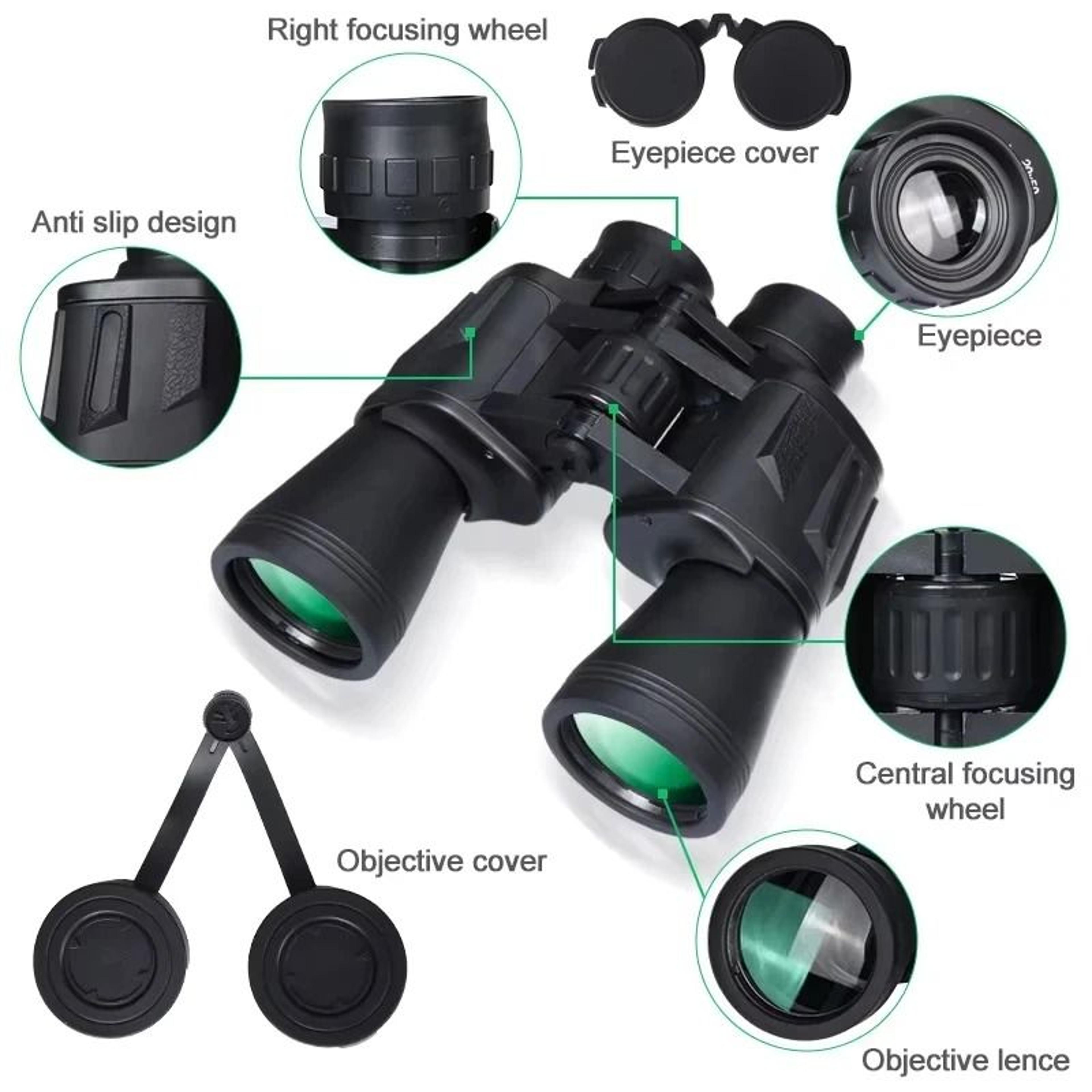 Professional 20x50 HighPowered Binoculars  IPX4 Waterproof Optics For Bird Watching 3