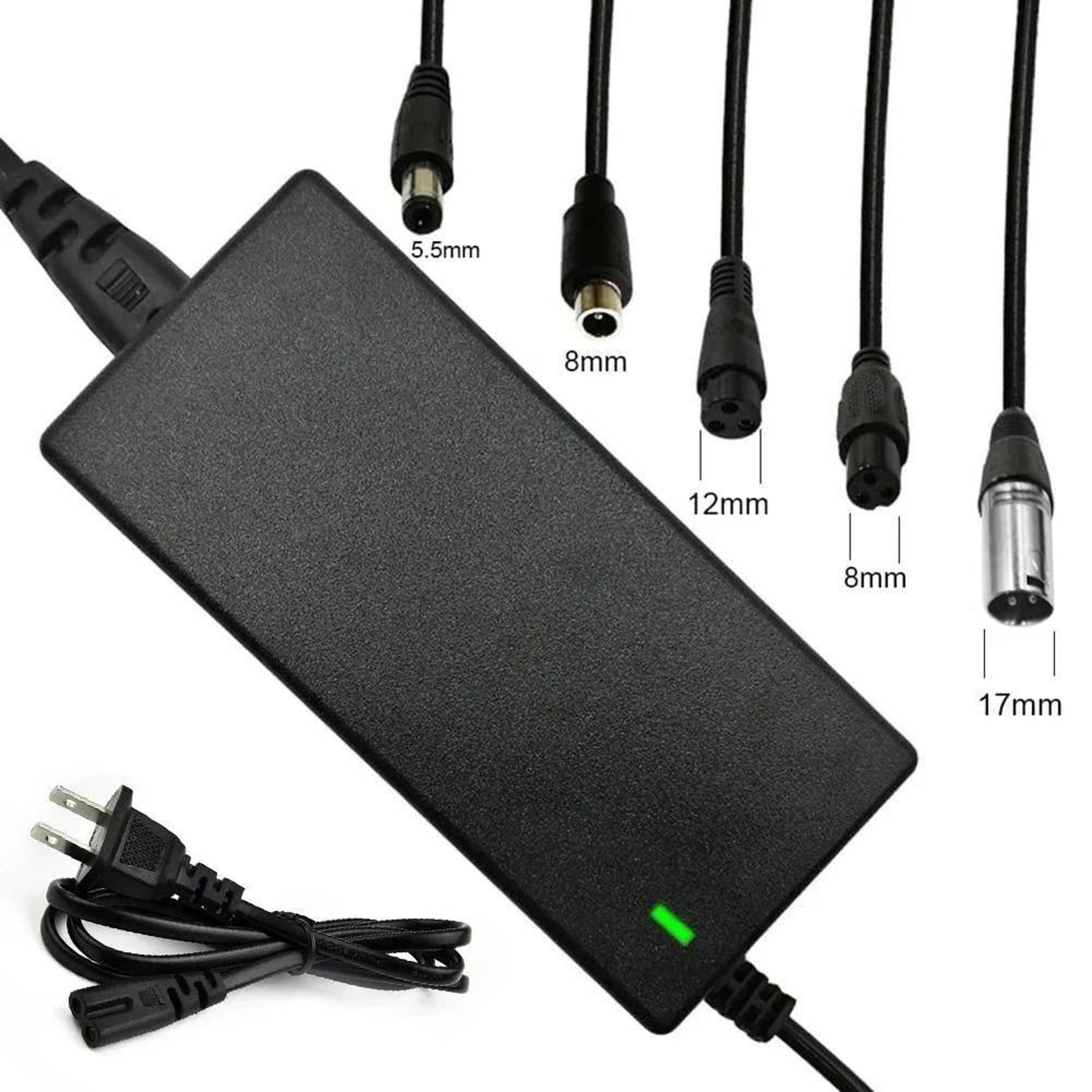 Premium 42V 2A Electric Scooter Charger  AC 100240V Power Adapter For Lithium Batteries 5