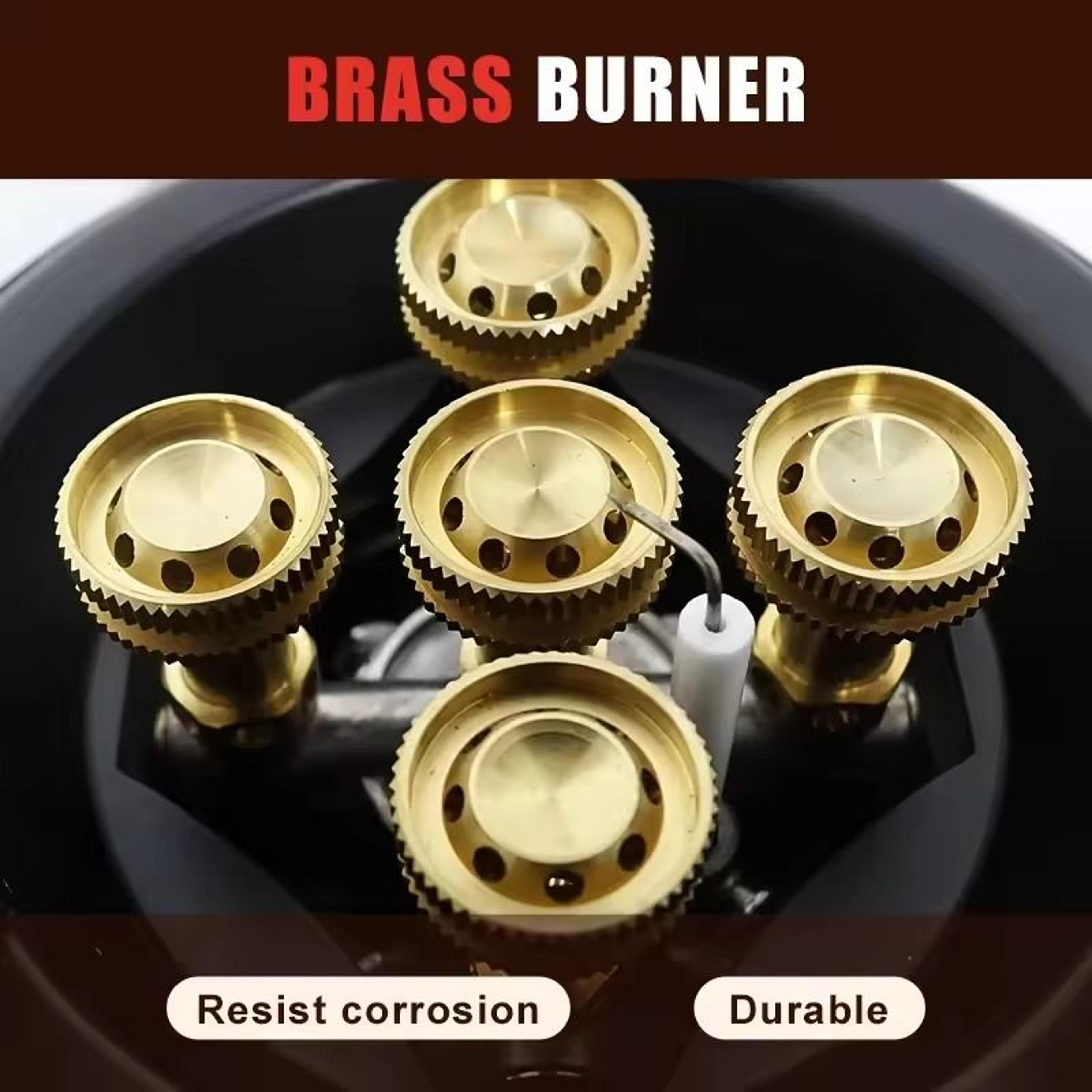 BRS201A 16000W High Power Camping Gas Stove  Windproof Propane Burner With Piezo Ignition 1