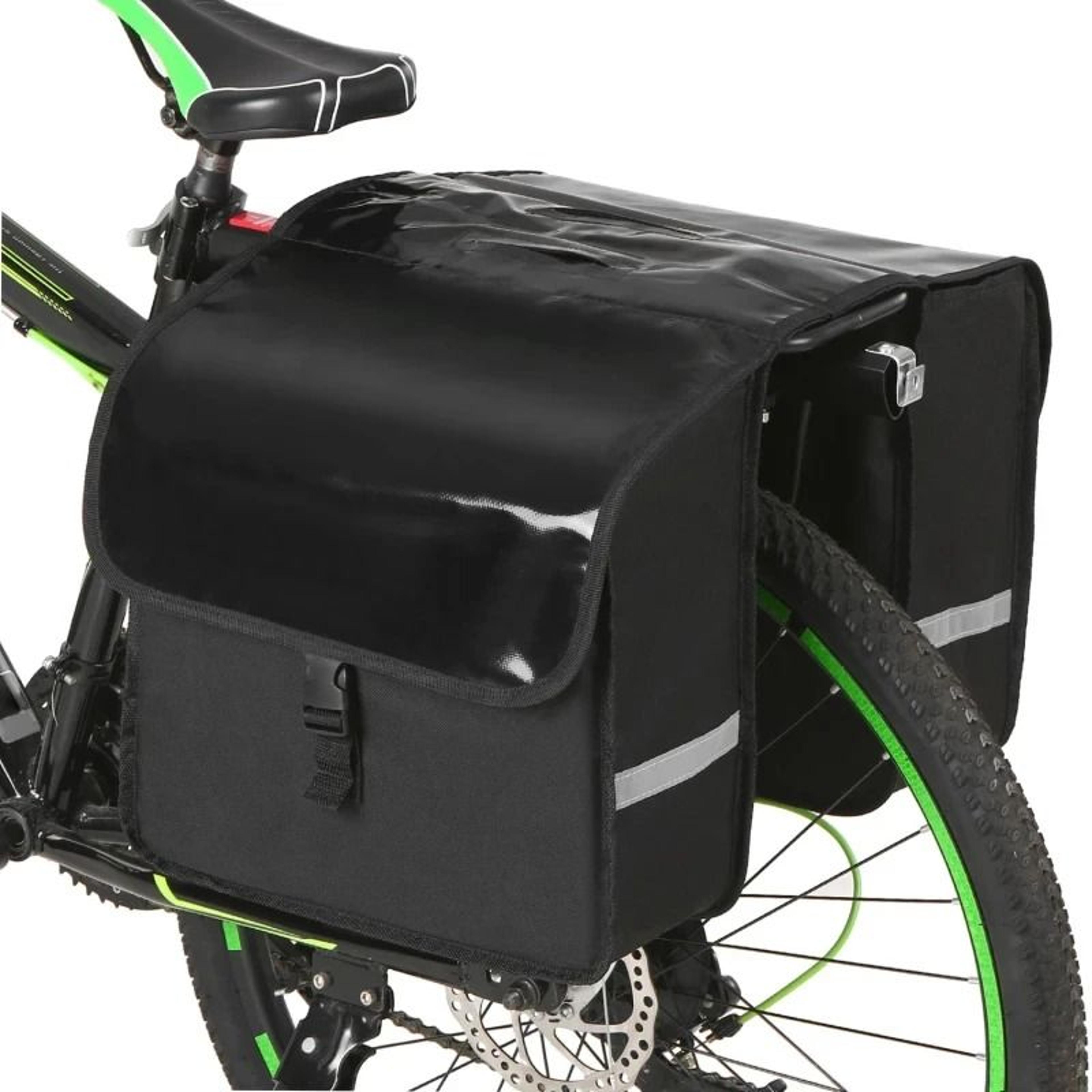 28L Water Resistant Bicycle Rear Seat Trunk Bag  Large Capacity Bike Pannier For Commuting 6