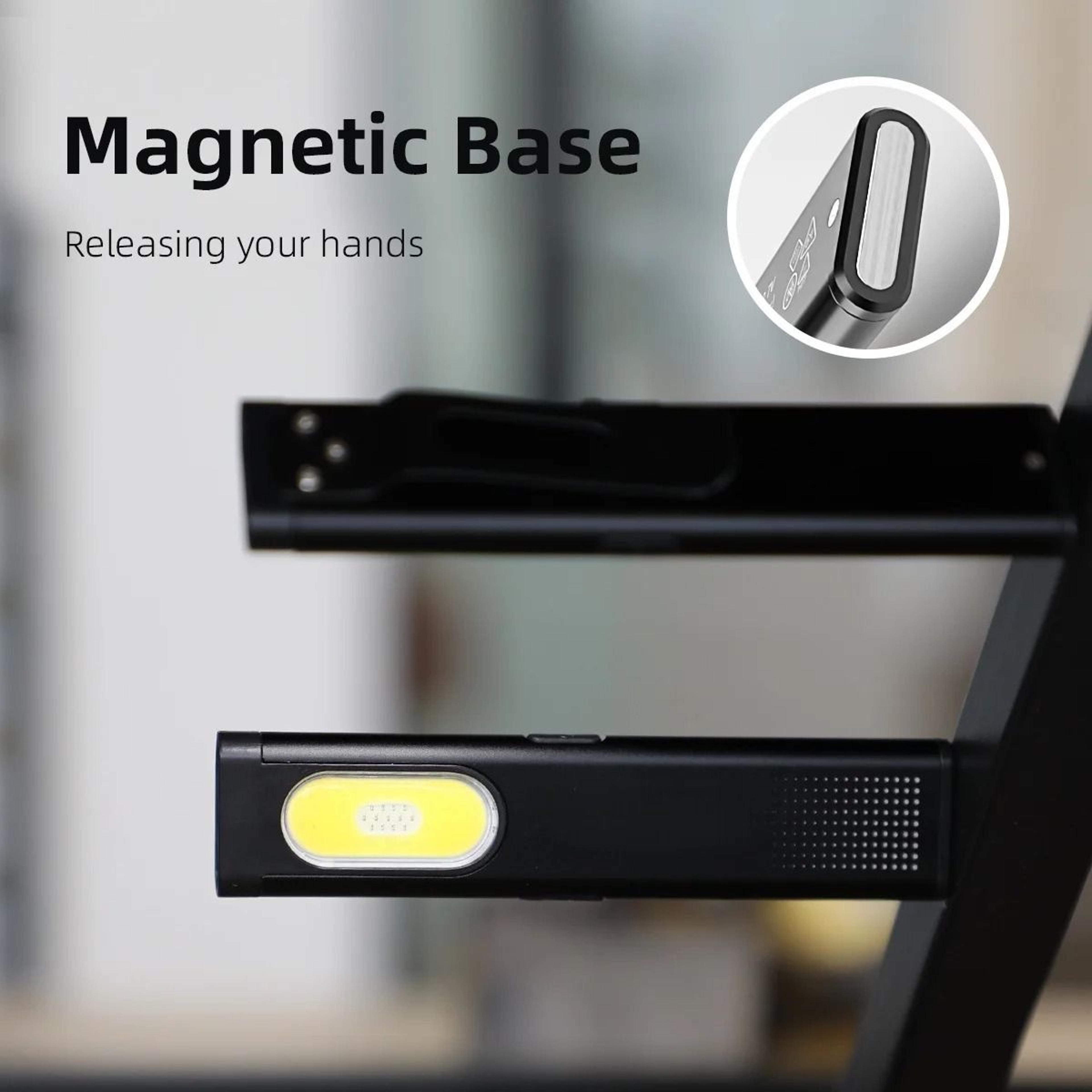 LED Keychain Flashlight USBC Rechargeable  600Lm Magnetic Mini Torch  Waterproof Pocket Lantern 3