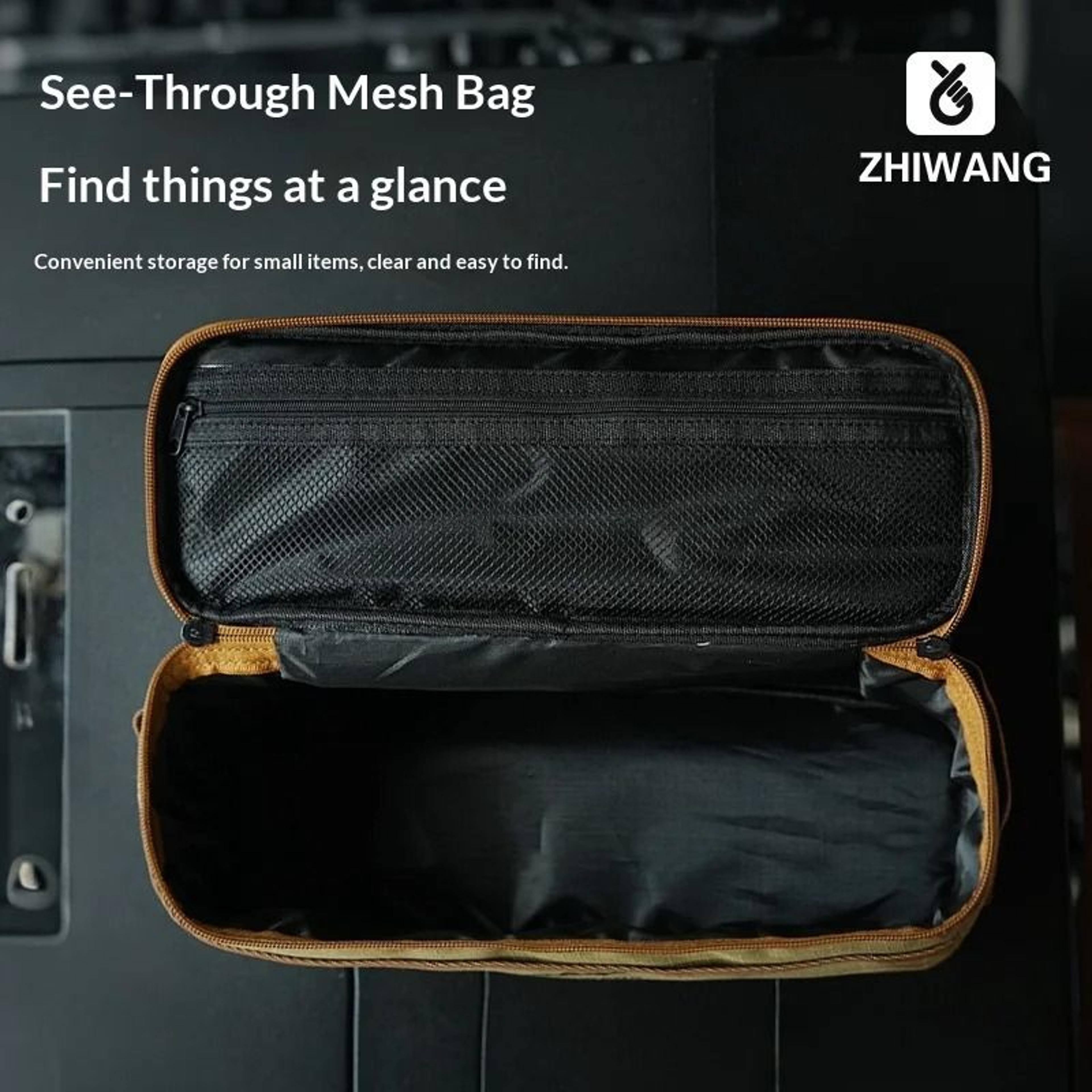 Outdoor MultiFunctional Tableware Storage Bag  Portable Oxford Cloth Organizer For Camping  Picnics 3