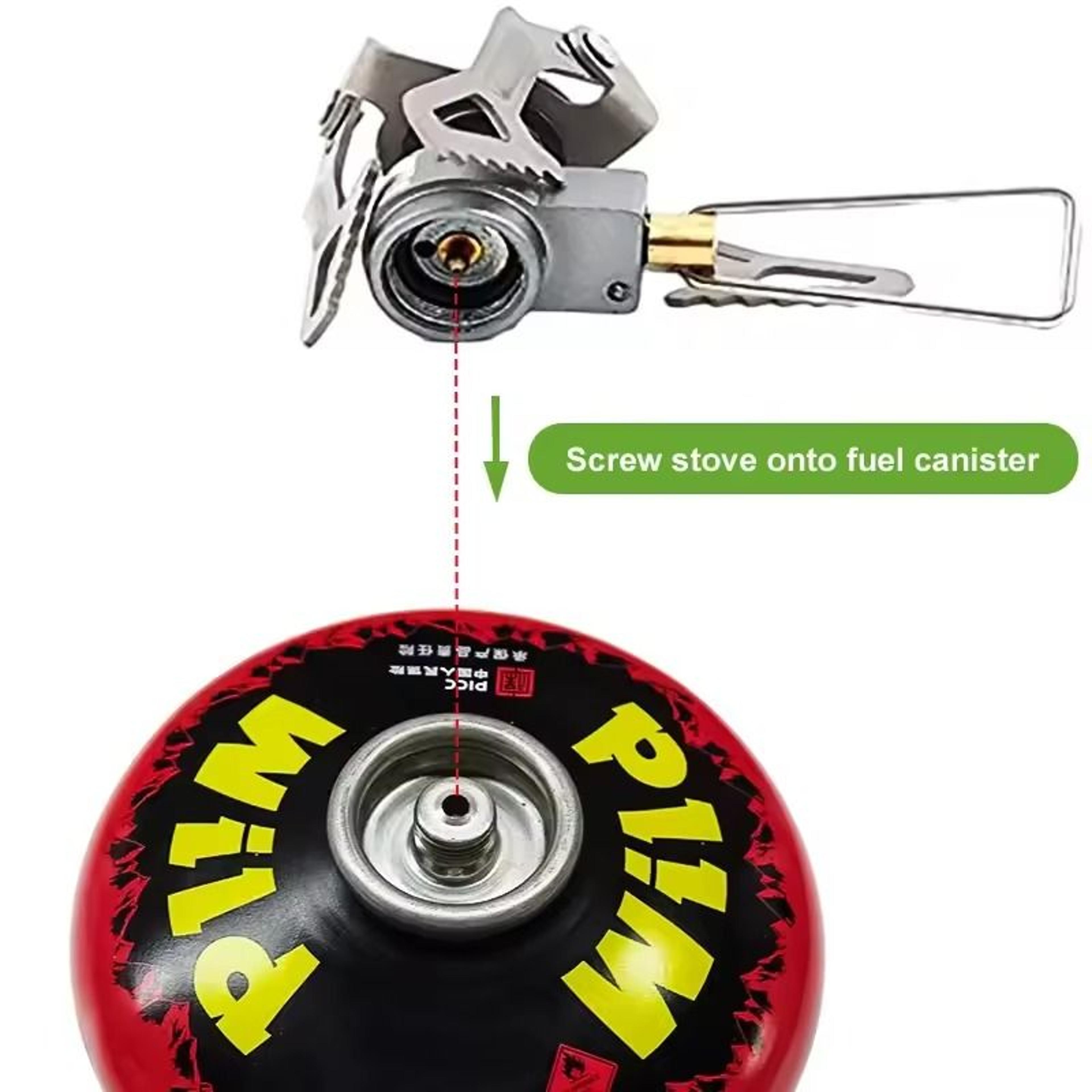 BRS3000T Mini Titanium Camping Stove  Ultralight 26g Pocket Furnace For Hiking  Survival 1