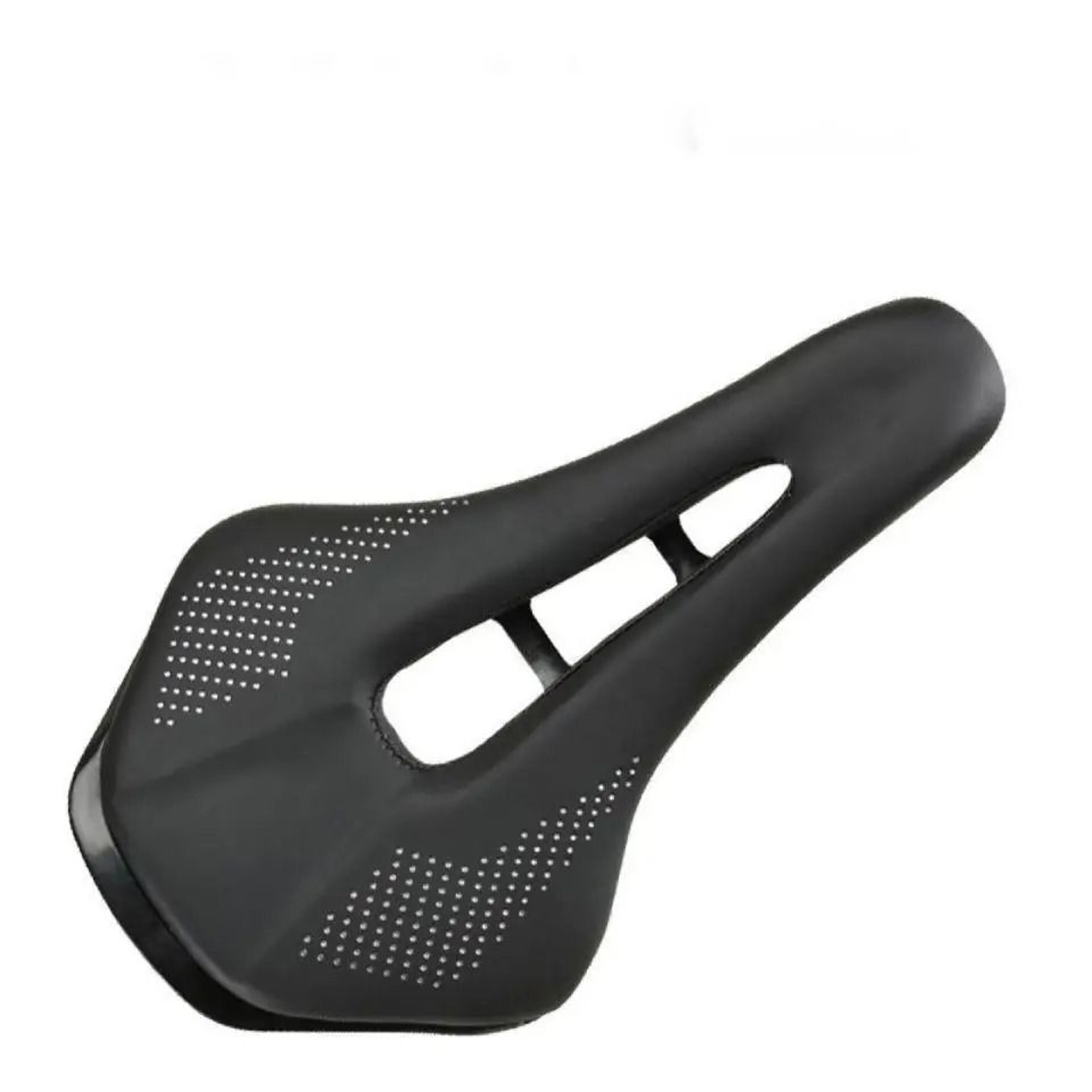 Universal Soft PU Leather Bike Saddle  AntiSkid Cushioned Comfort Seat For MTB  Road Bicycles 2