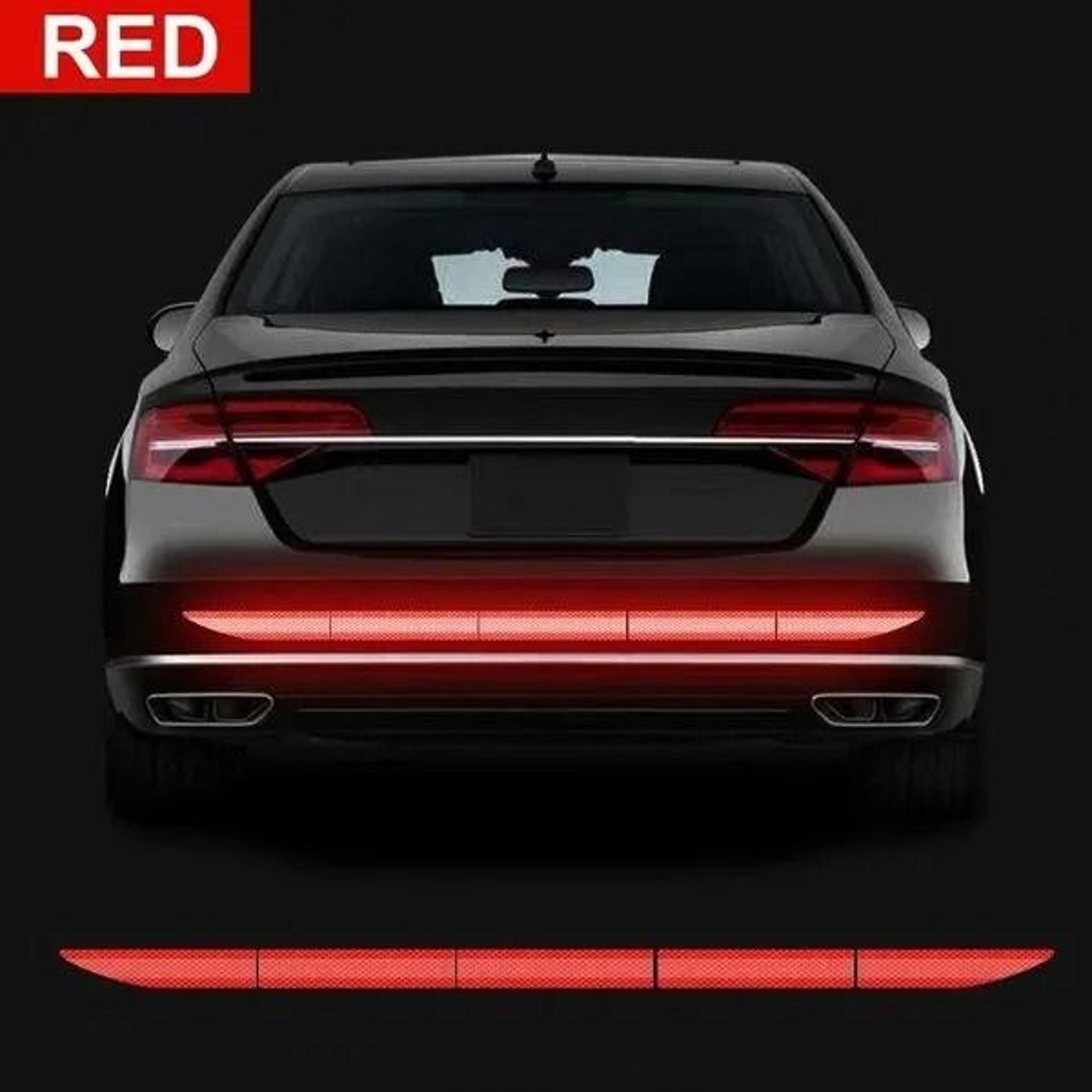 Reflective Car Decal Safety Warning Strips  Universal AntiCollision Night Reflector Tape For Vehicl 8