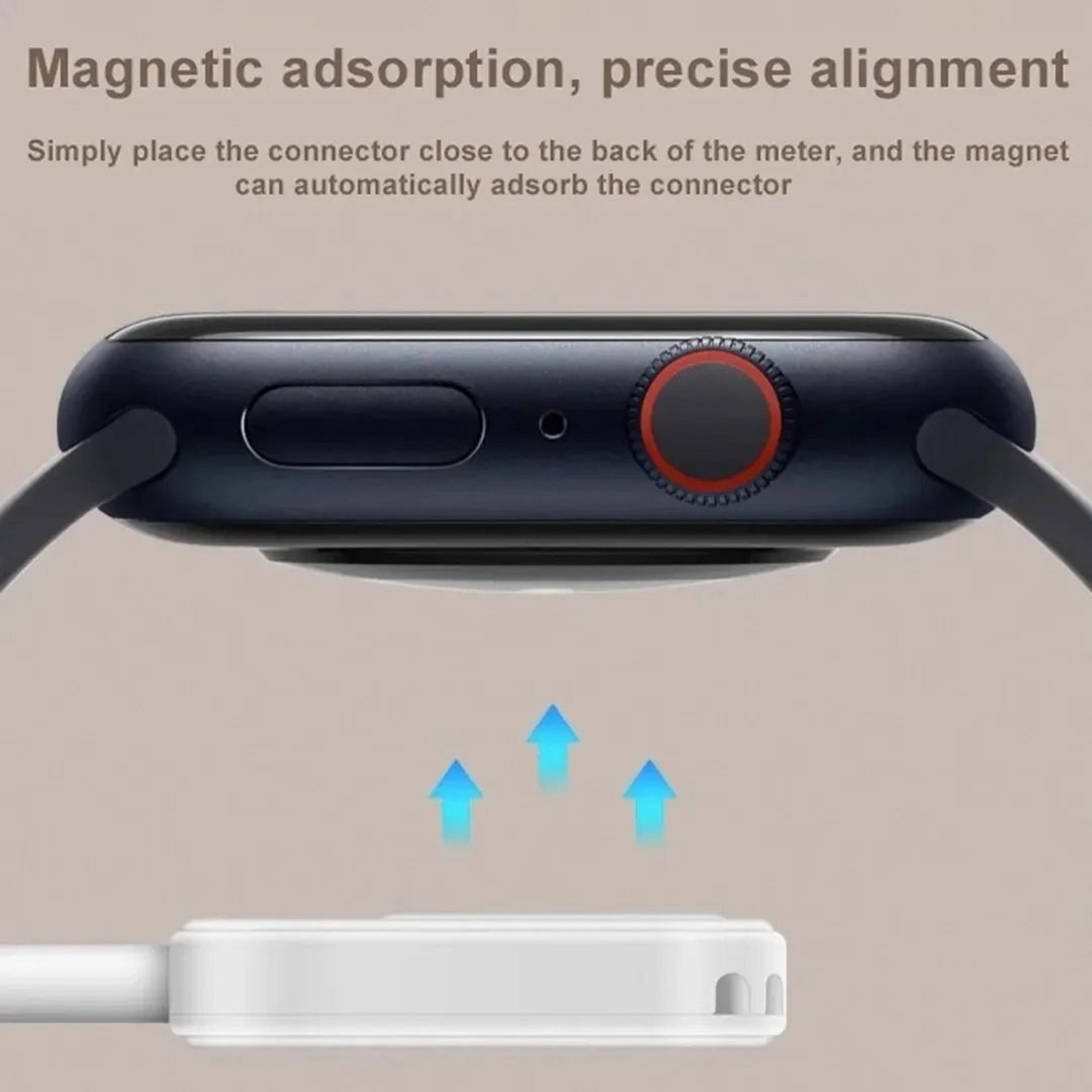 Portable DualInterface Magnetic Wireless Charger For Apple Watch Series 91  Ultra 1