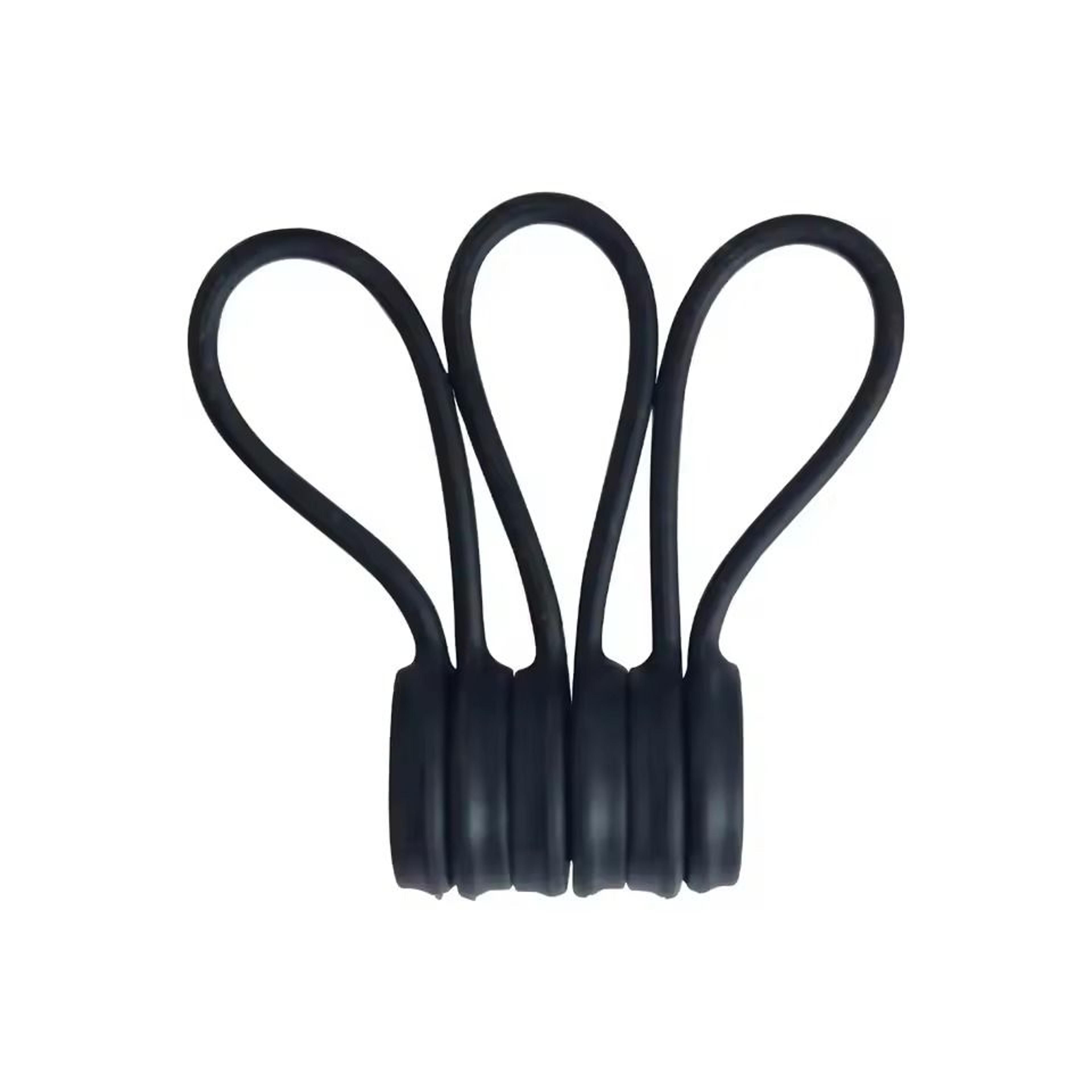 10Piece Reusable Magnetic Cable Ties  Versatile Silicone Cord Organizer  MultiPurpose Magnetic Fast 5