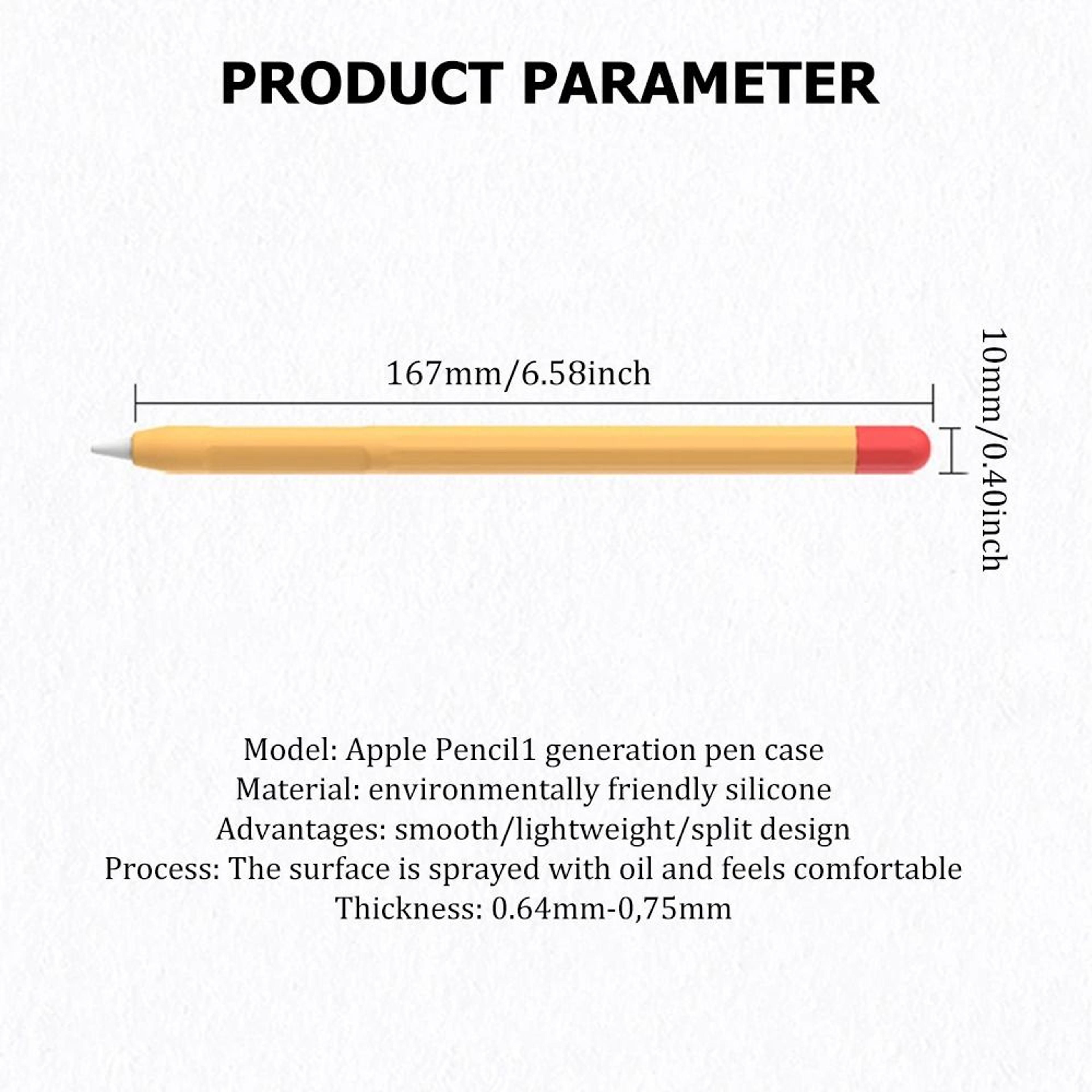 Apple Pencil 1st And 2nd Generation Silicone Protective Case Shockproof Stylus Sleeve Accessories 5