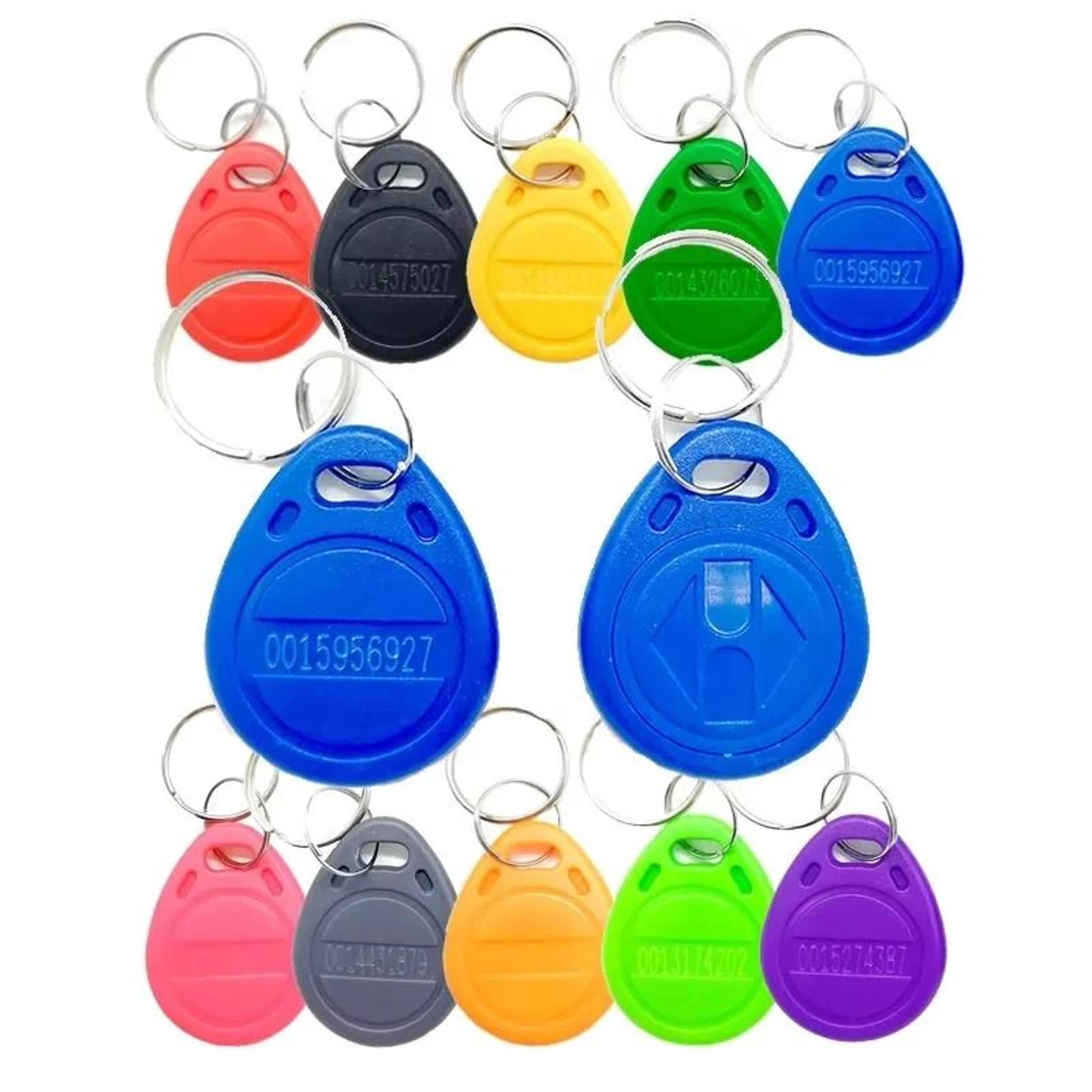 125KHz RFID Proximity ID Keyfobs TK4100 Access Control Tokens For Attendance And Parking Systems 0