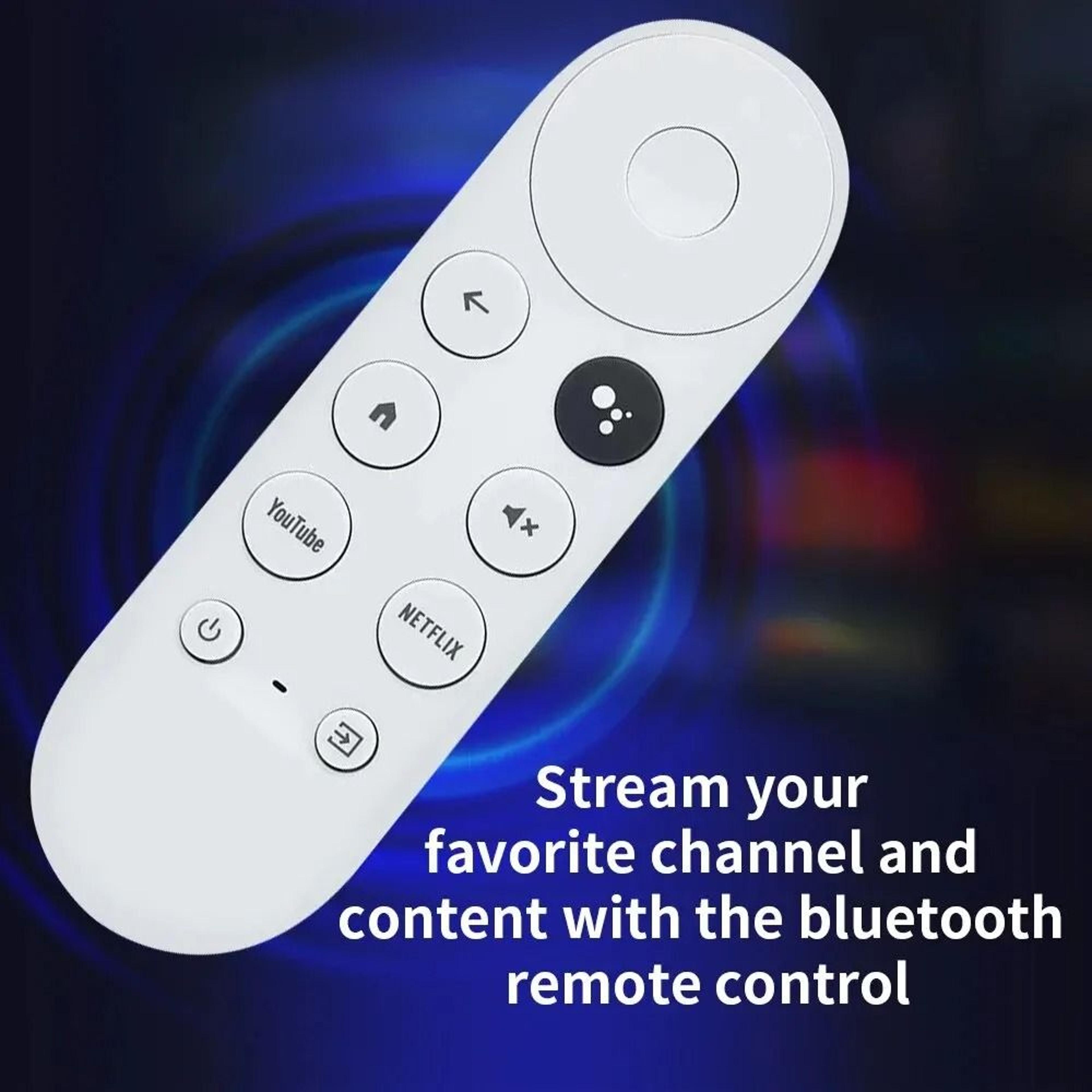 G9N9N Replacement Voice Remote Control For Google Chromecast 4K Snow Smart TV Streaming Player 5