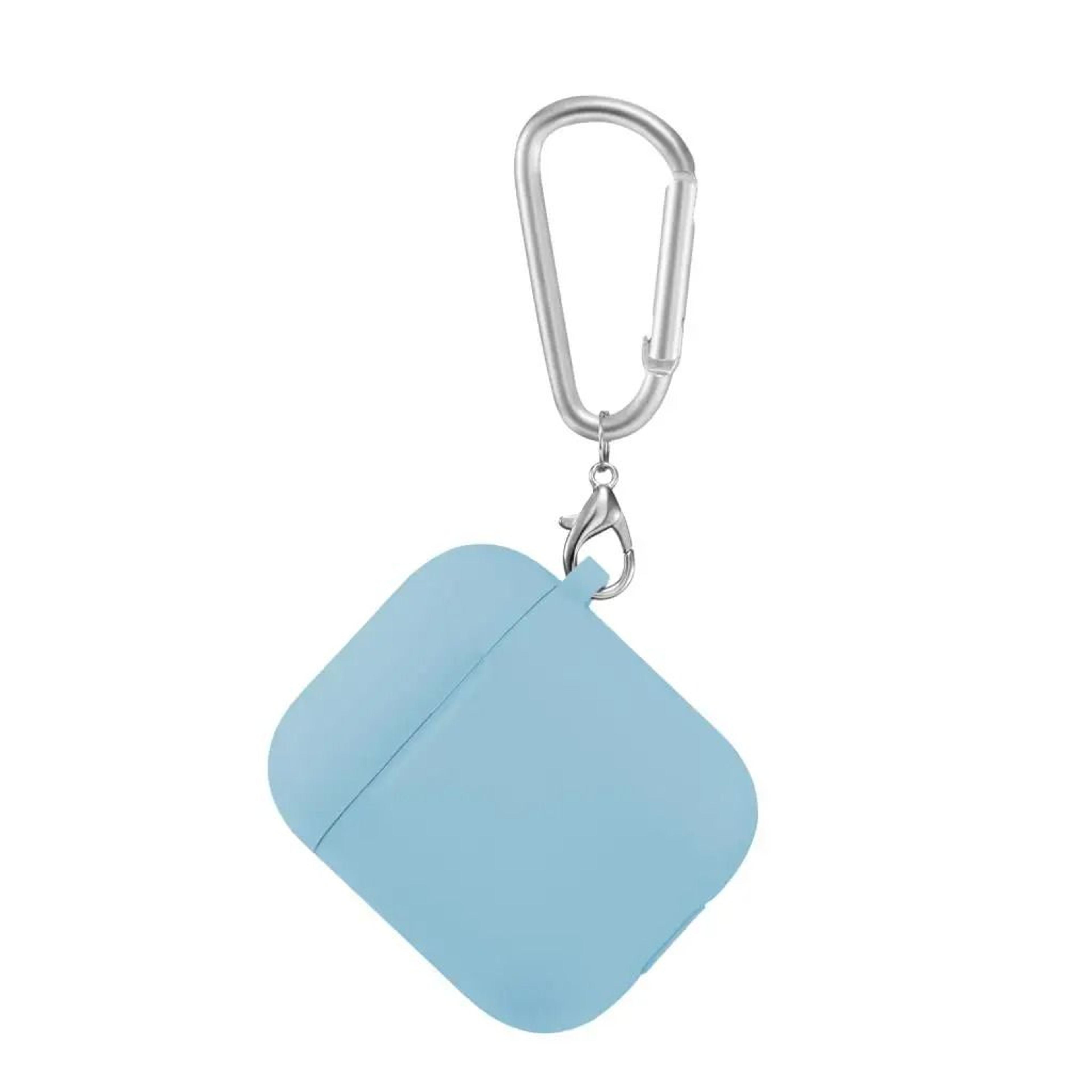 Soft Silicone Earphone Case For Apple AirPods 1st And 2nd Gen With Protective Keychain Cover 6