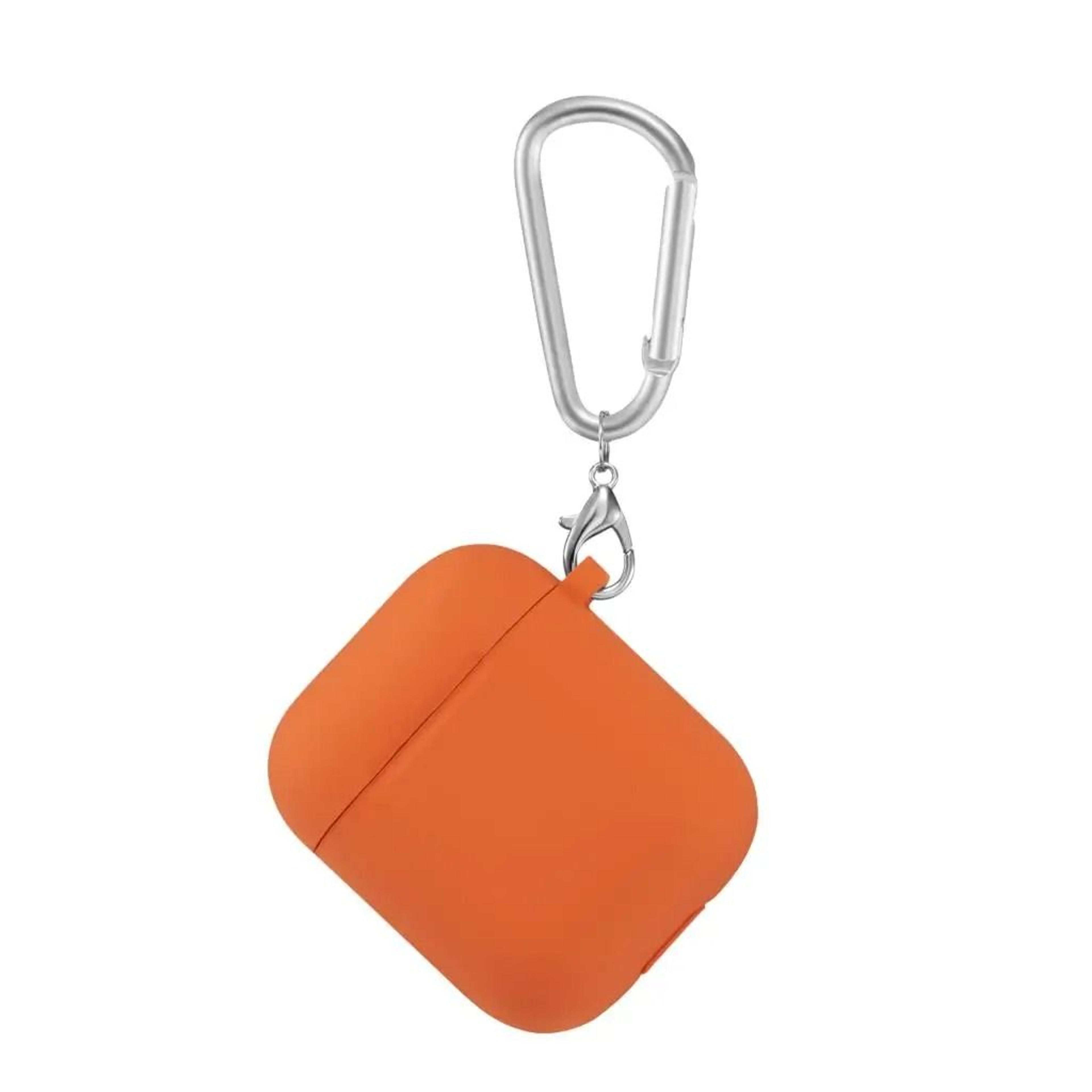 Soft Silicone Earphone Case For Apple AirPods 1st And 2nd Gen With Protective Keychain Cover 8