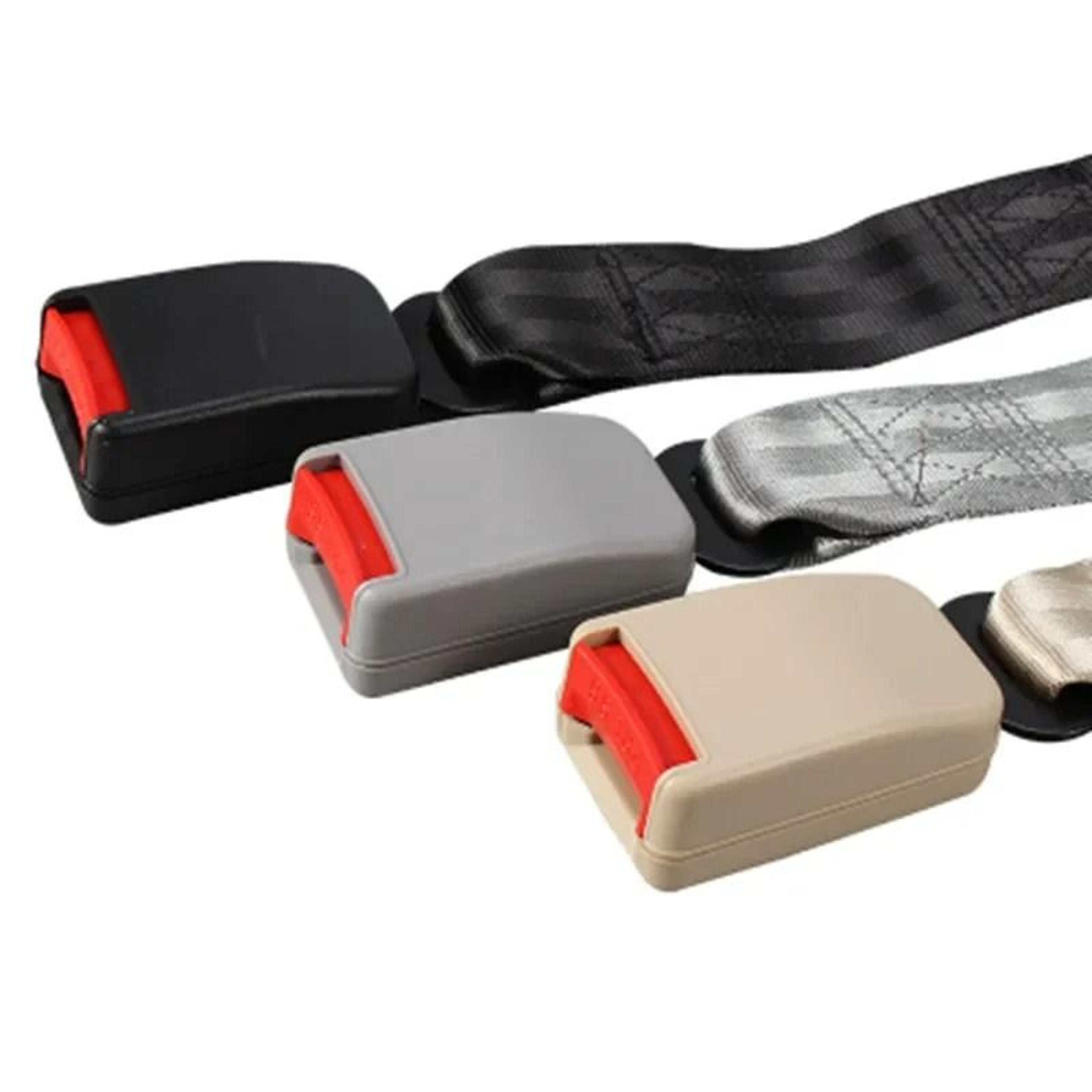 1pc Beige 23cm Seat Belt Extender Buckle Universal Car Connector Extender Adjustable Car Extension  4