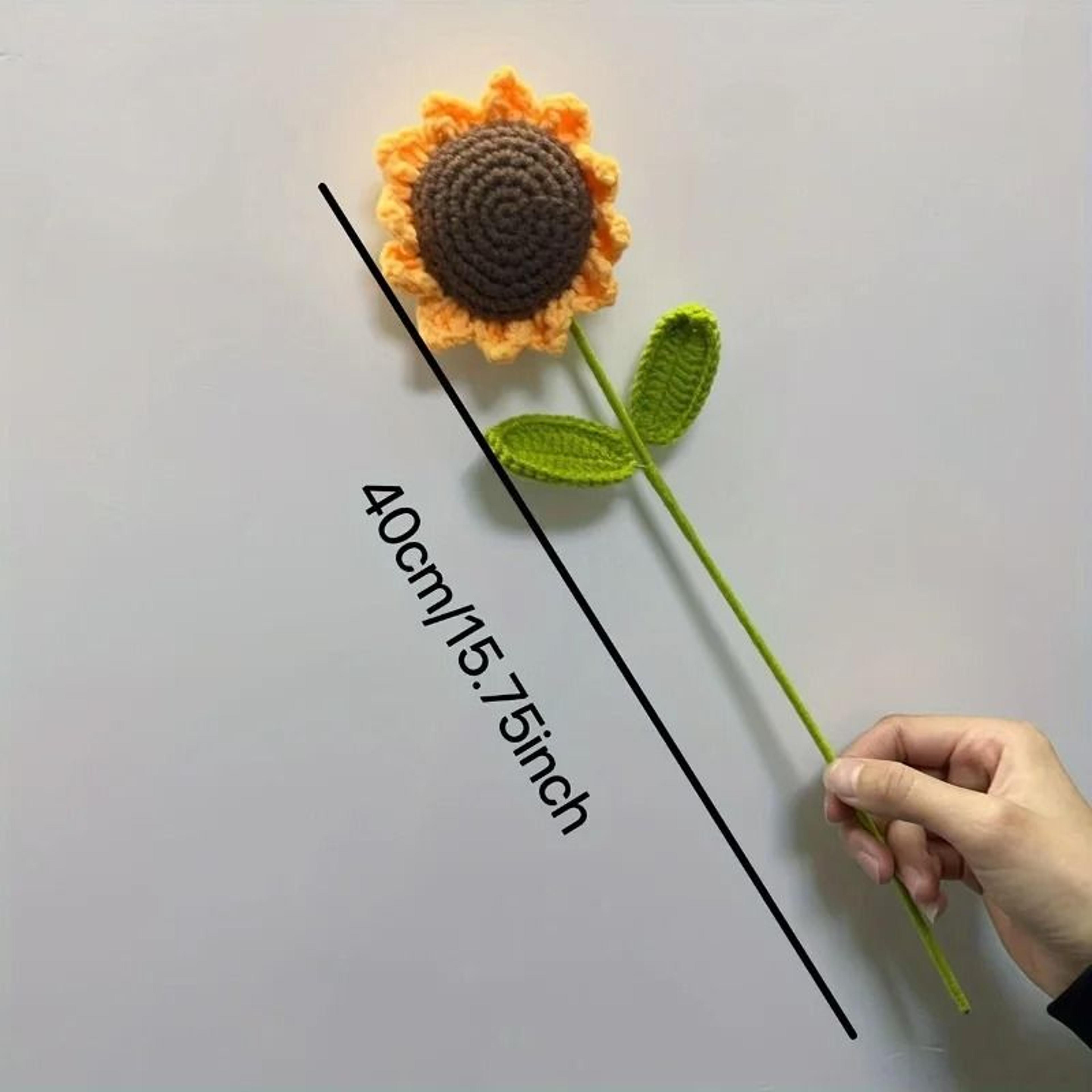 Handmade Sunflower Crochet Bouquet Perfect For Teacher Appreciation Mothers Day And Valentines Day  3