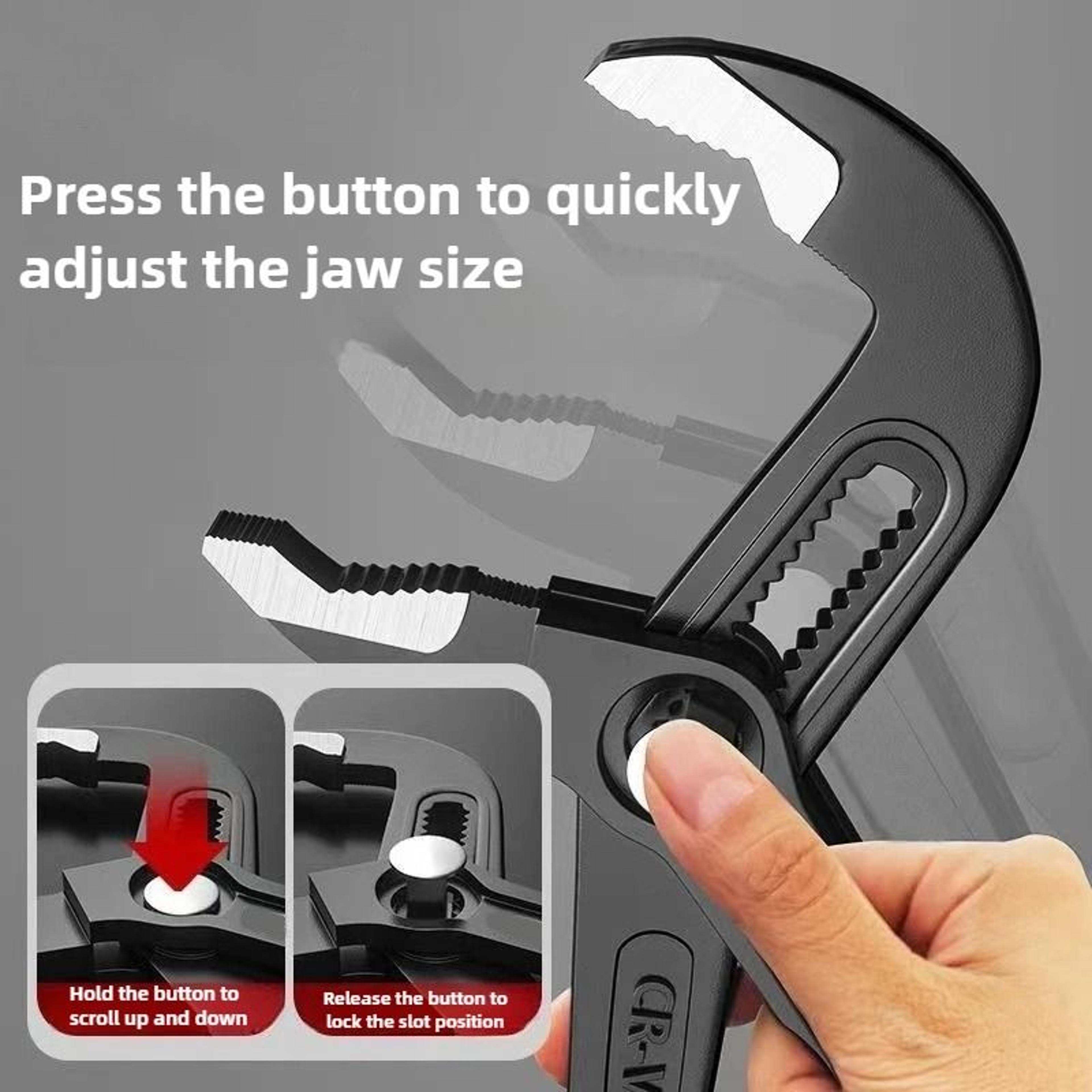 High Quality Quick Adjustable Water Pipe Pliers Household Use 12 Inch Multifunctional Soft Grip Wat 2