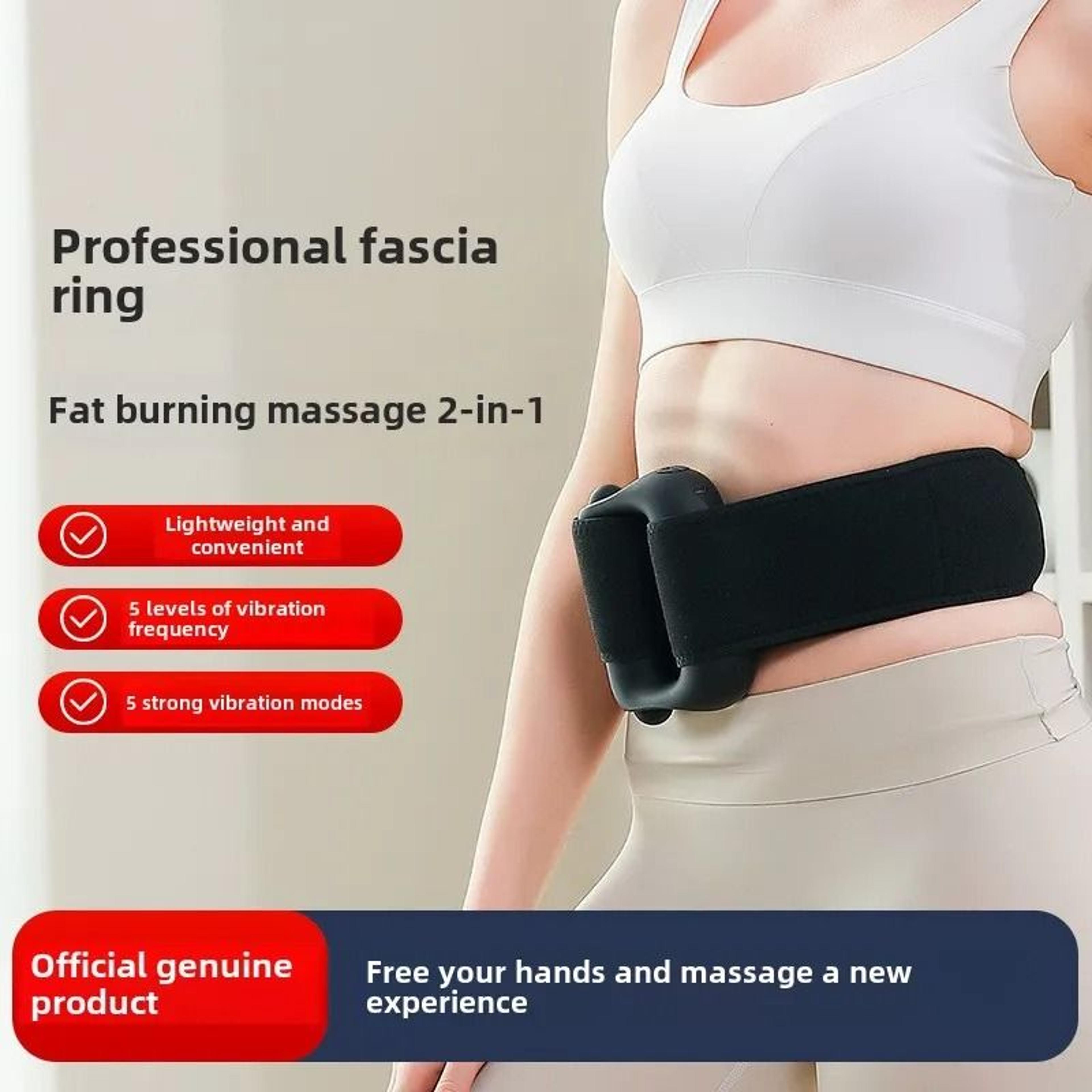 Deep Tissue Percussion Vibration Fitness Massager 15W Muscle Relief Mini Fascial Ring And Magic Rin 1