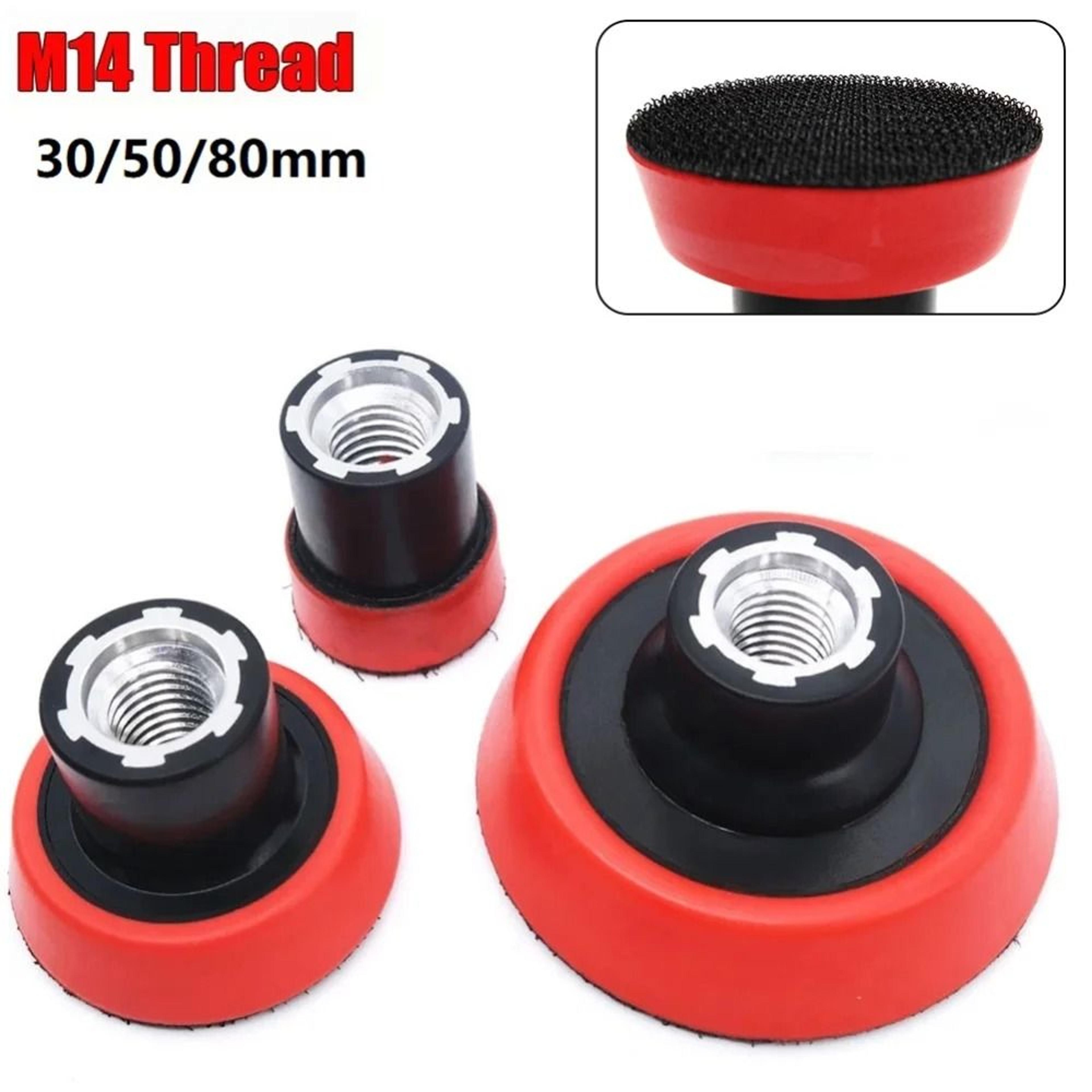 Professional Automotive Polishing And Sanding Backing Plate Pad Set For Rotary Polisher M14 0