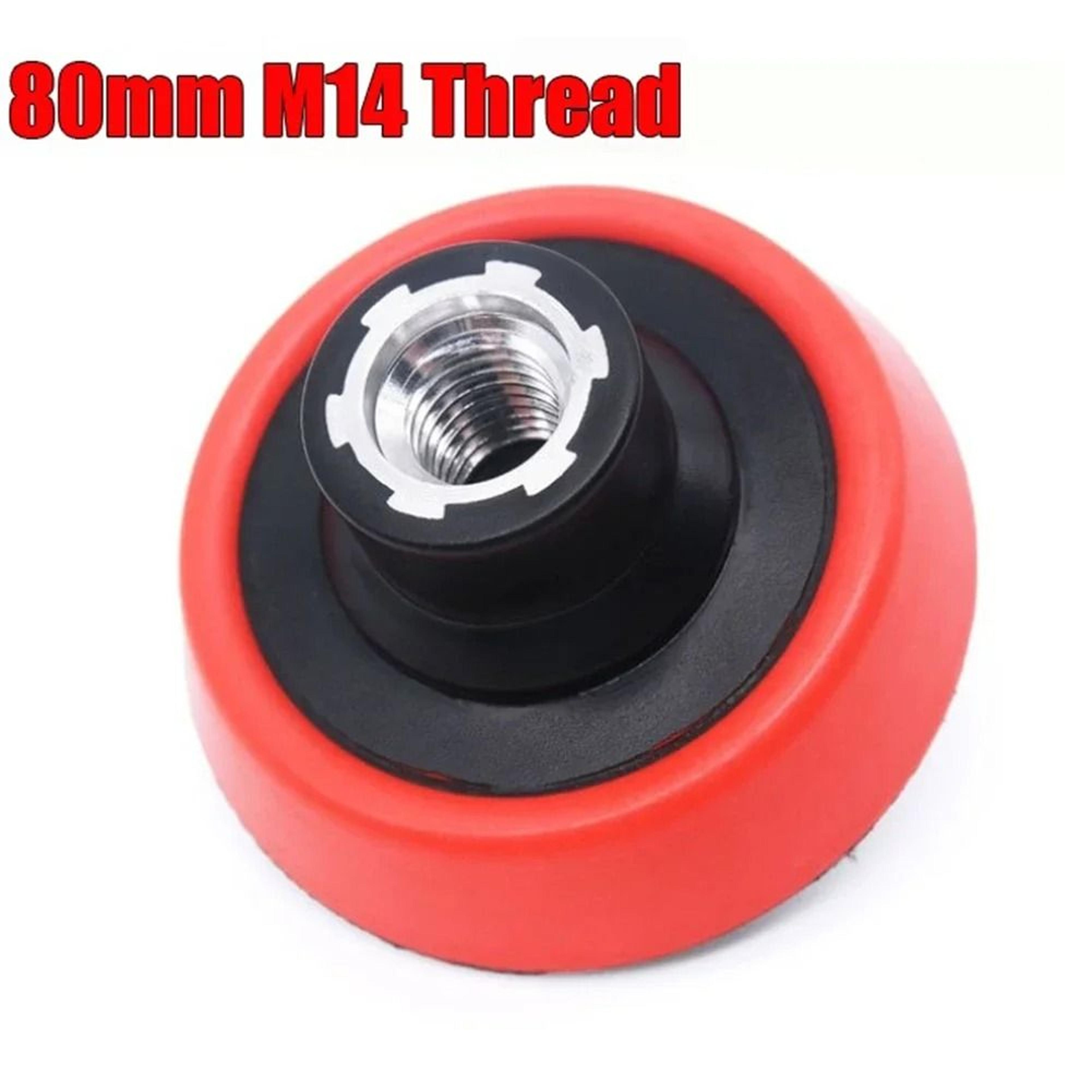 Professional Automotive Polishing And Sanding Backing Plate Pad Set For Rotary Polisher M14 8