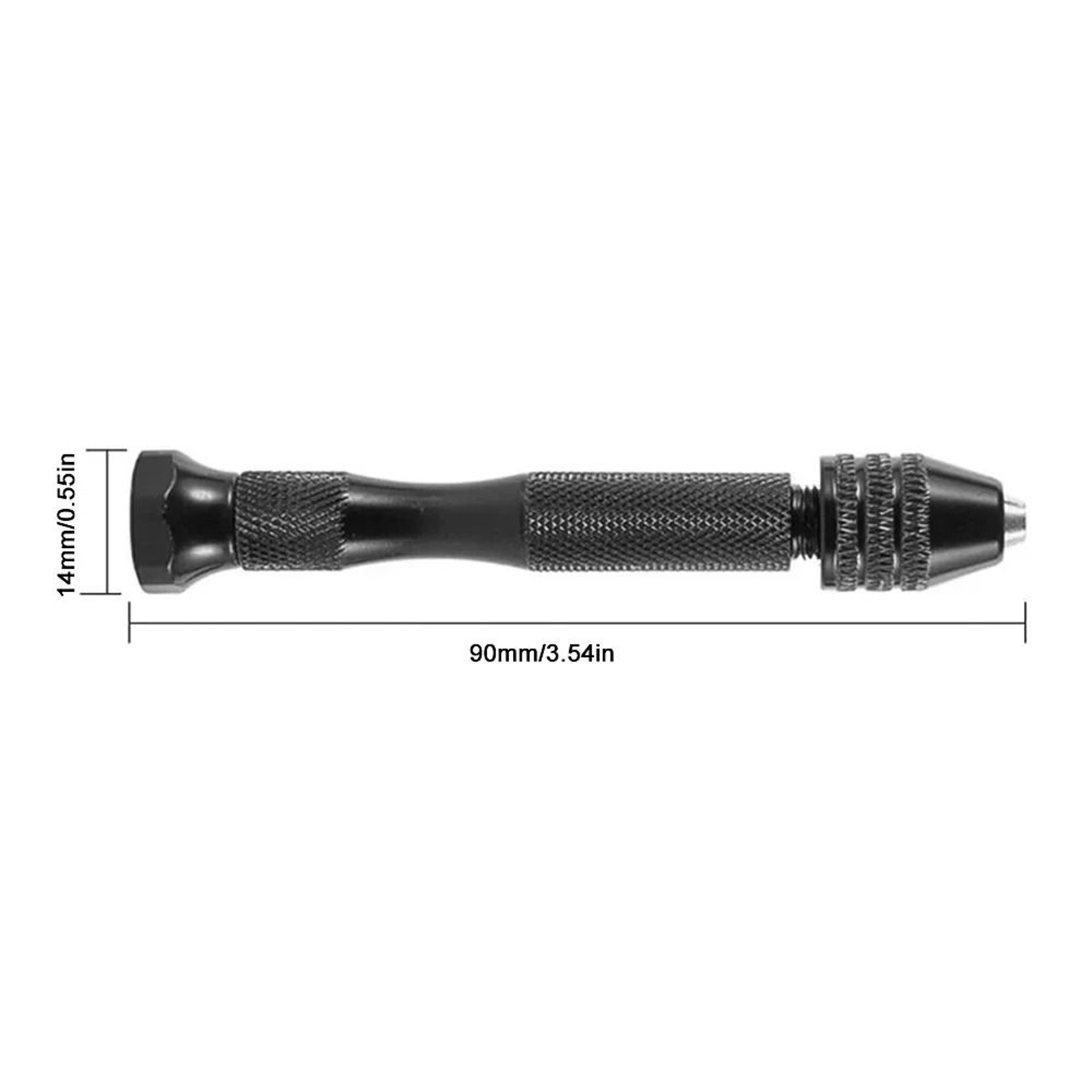 Mini Micro Aluminum Alloy Manual Twist Hand Drill For Jewelry And Woodworking 1