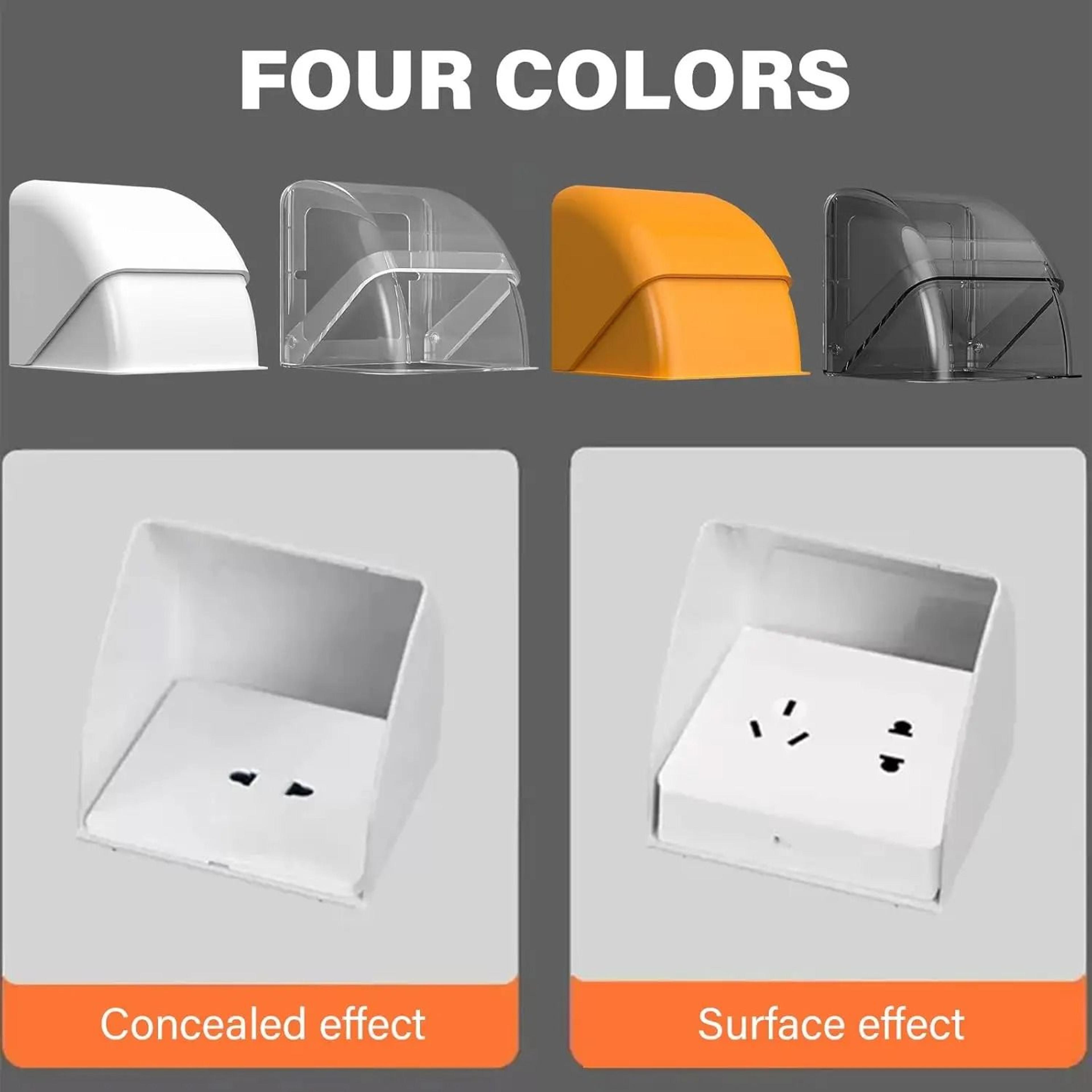 Universal 86 Type Waterproof Socket Cover Splash Proof For Outdoor And Bathroom 4