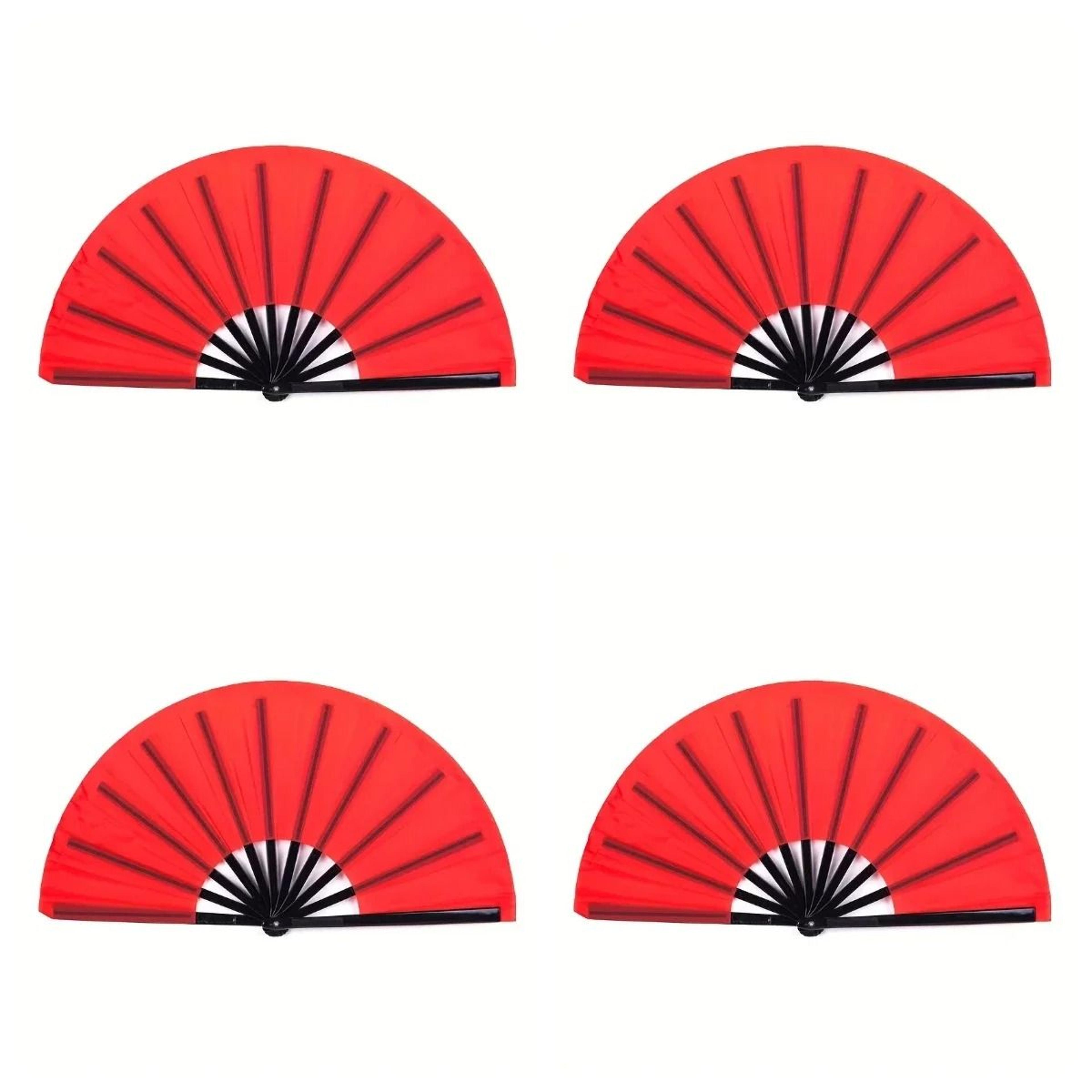 10 Inch Double Sided Chinese Kung Fu Folding Fan For Martial Arts And Dance 8