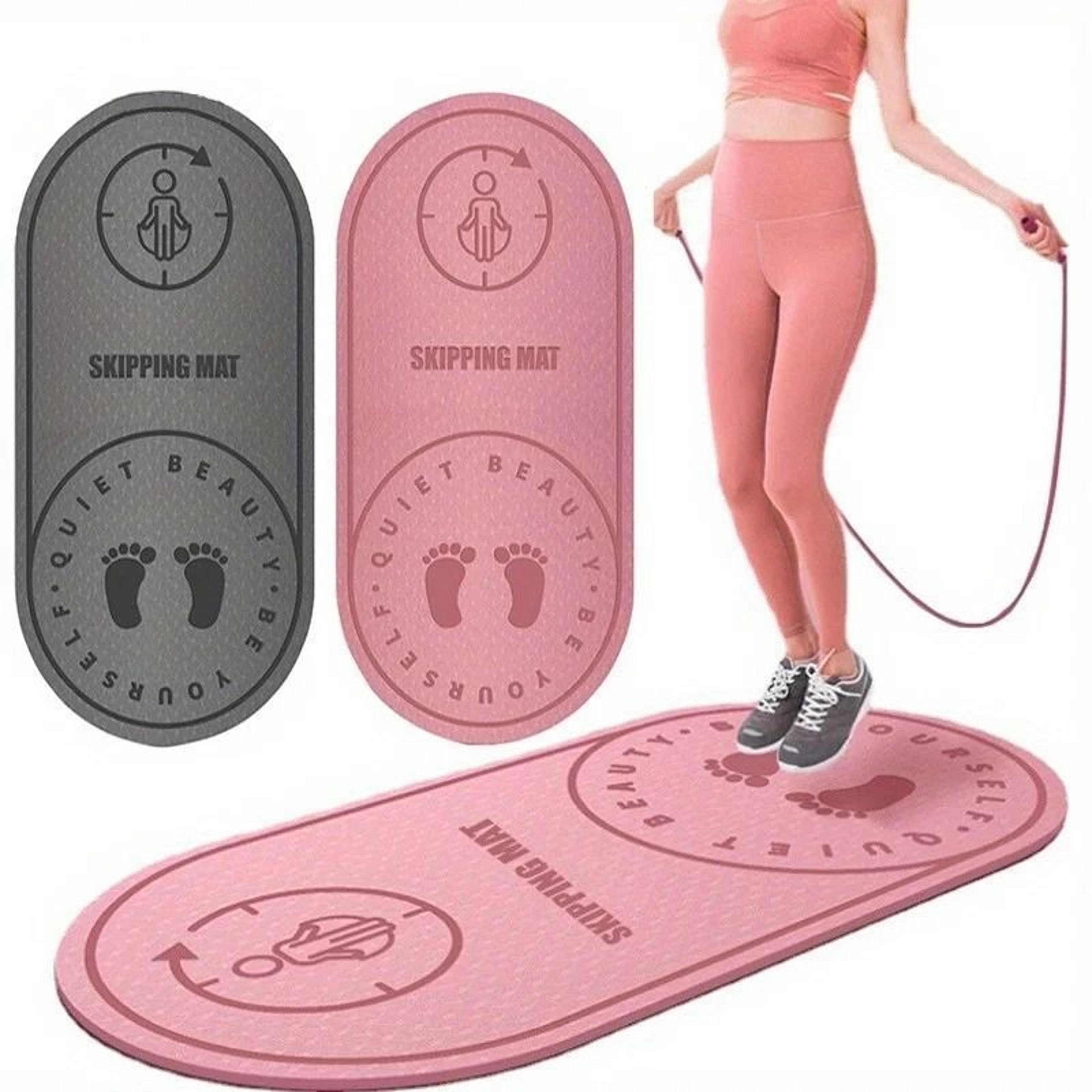 TPE Jump Rope Mat For HighImpact Fitness Training 0