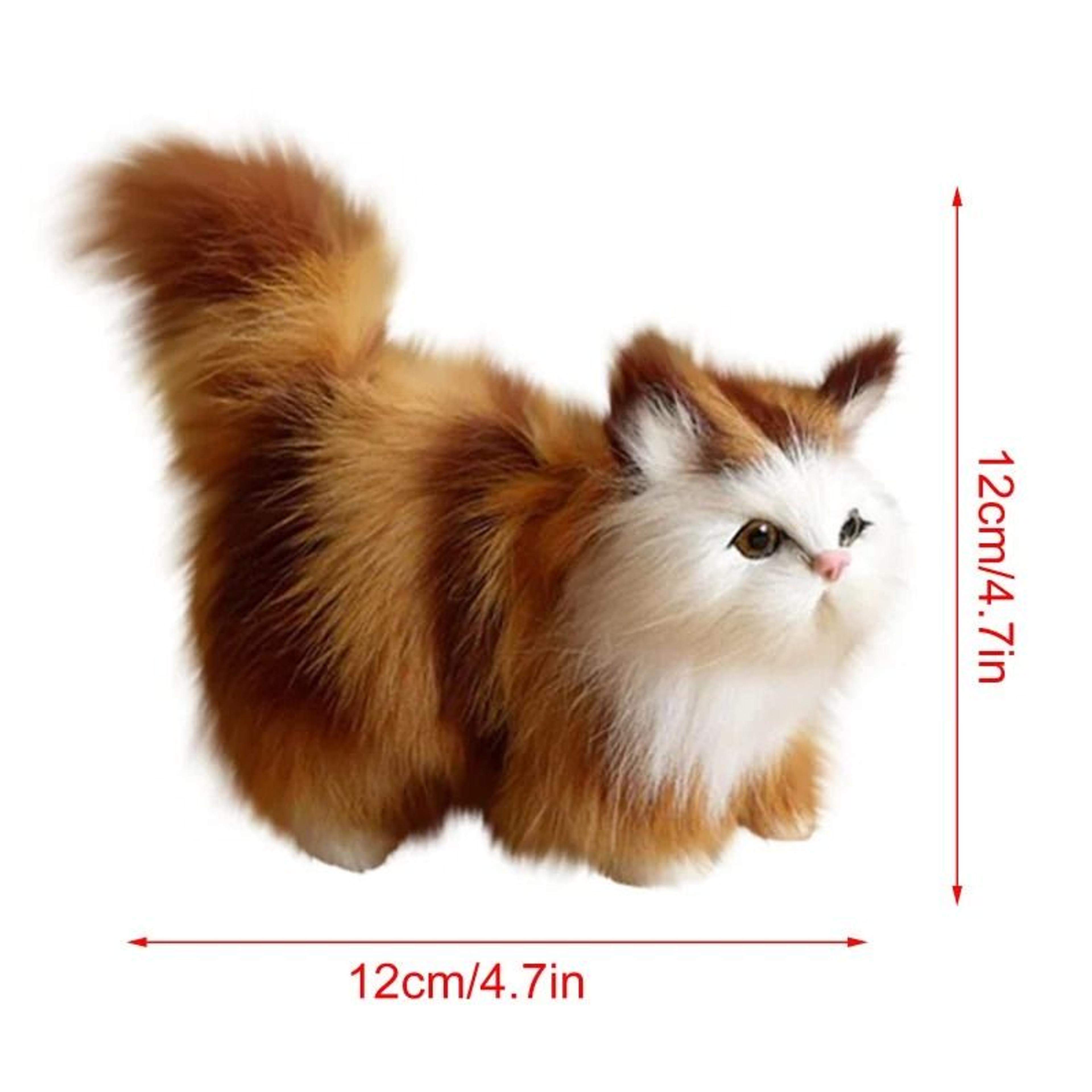 Cute Realistic Simulation Cat Plush Toy 1